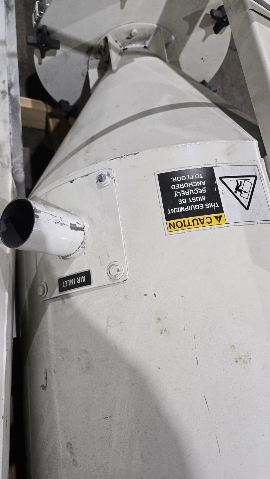 Una-Dyn US15-15504 5HP Vacuum Pump System 460V 3PH with Hopper USED - Image 12