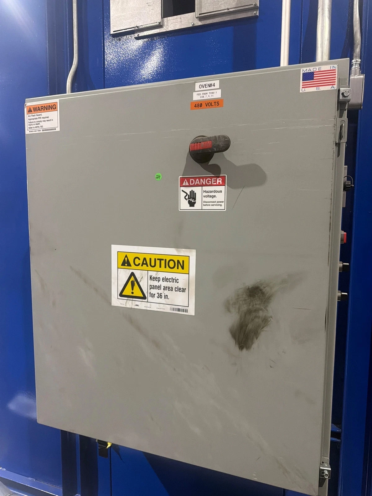 Precision Quincy HD4TE-0406-06 Electric Batch Oven USED - Image 5