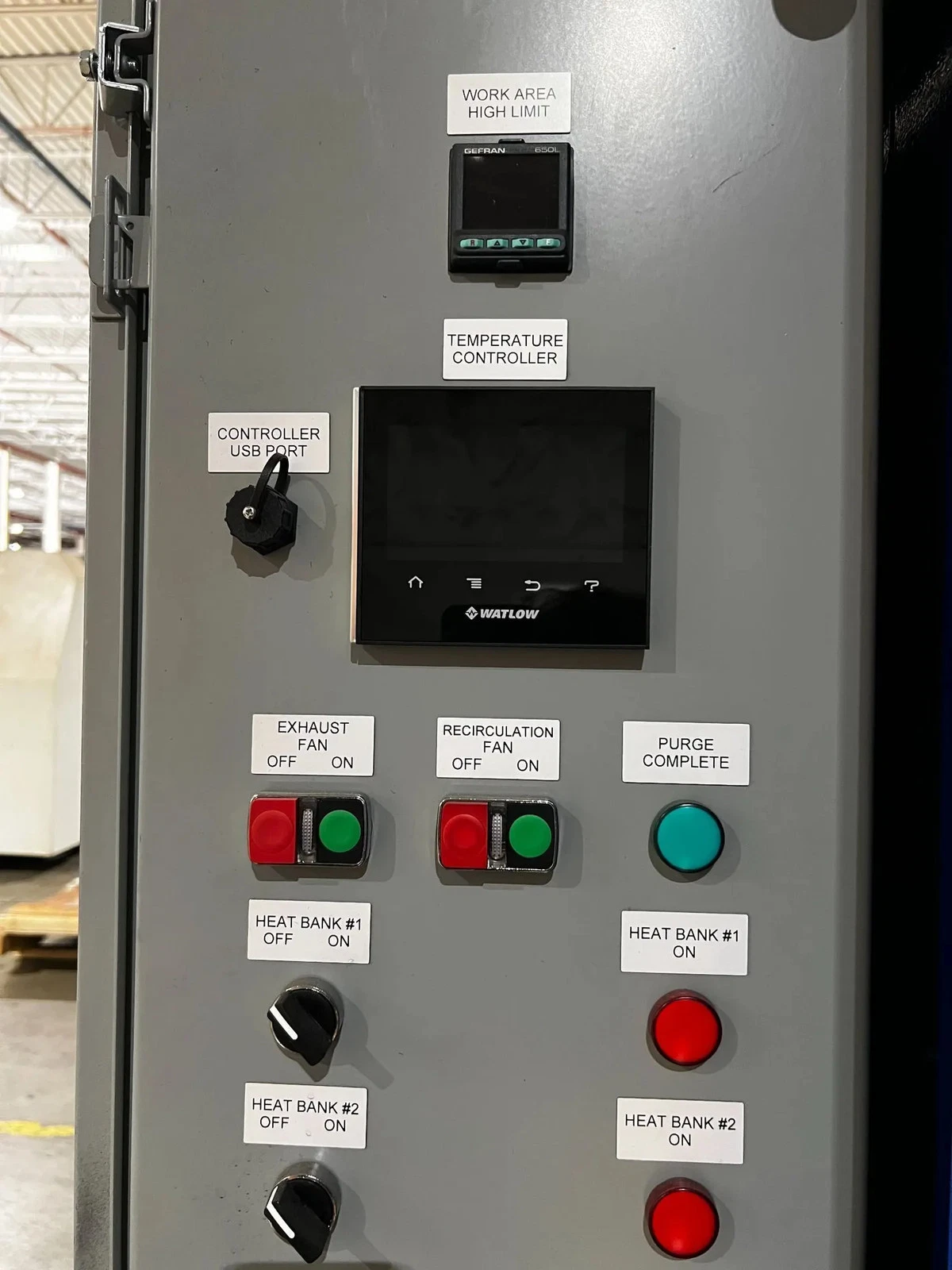 Precision Quincy HD4TE-0406-06 Electric Batch Oven USED - Image 6