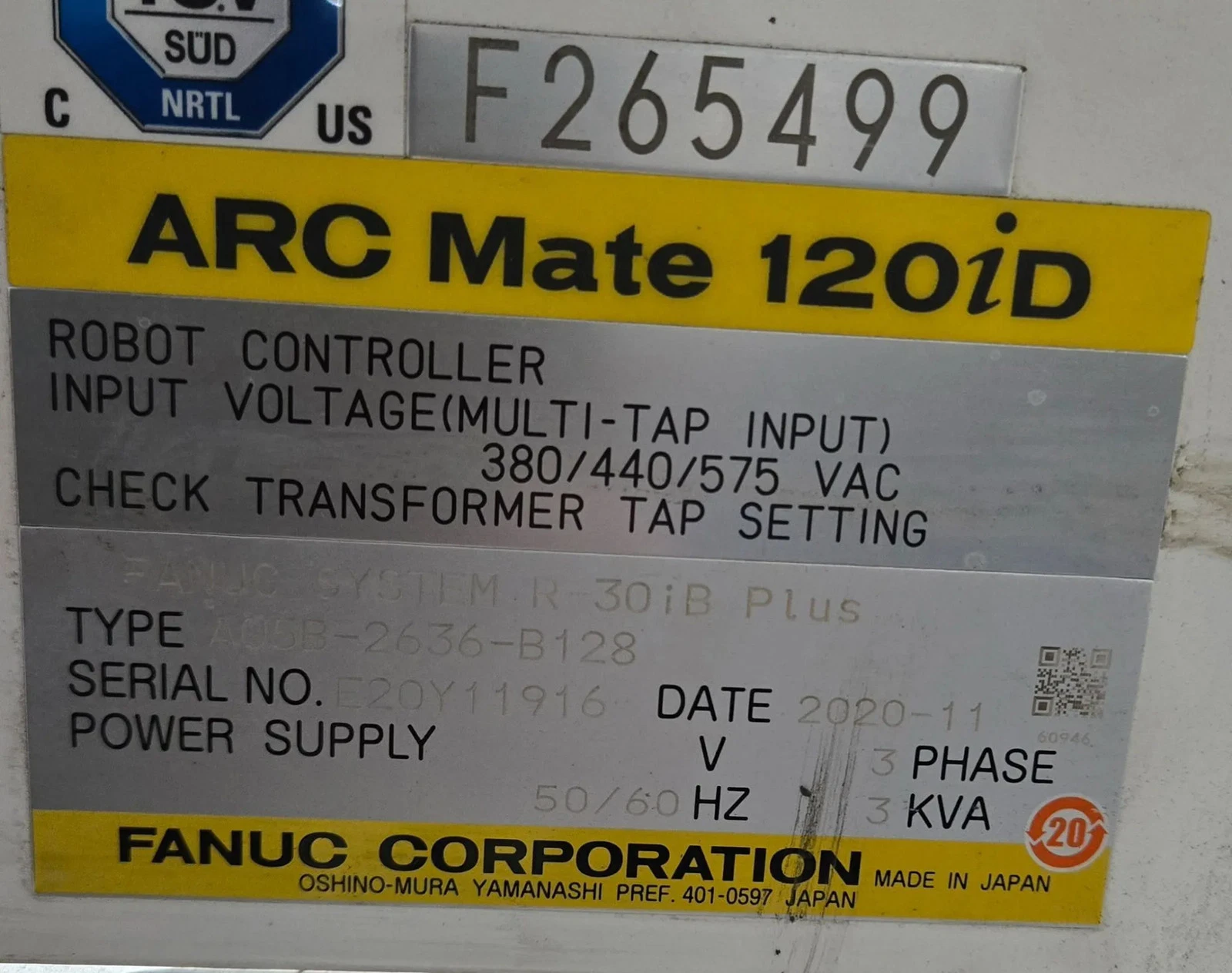 Fanuc Arc Mate 120iD Complete with R-30iB Plus Controller and TPS 400i Weld System - USED - Image 22