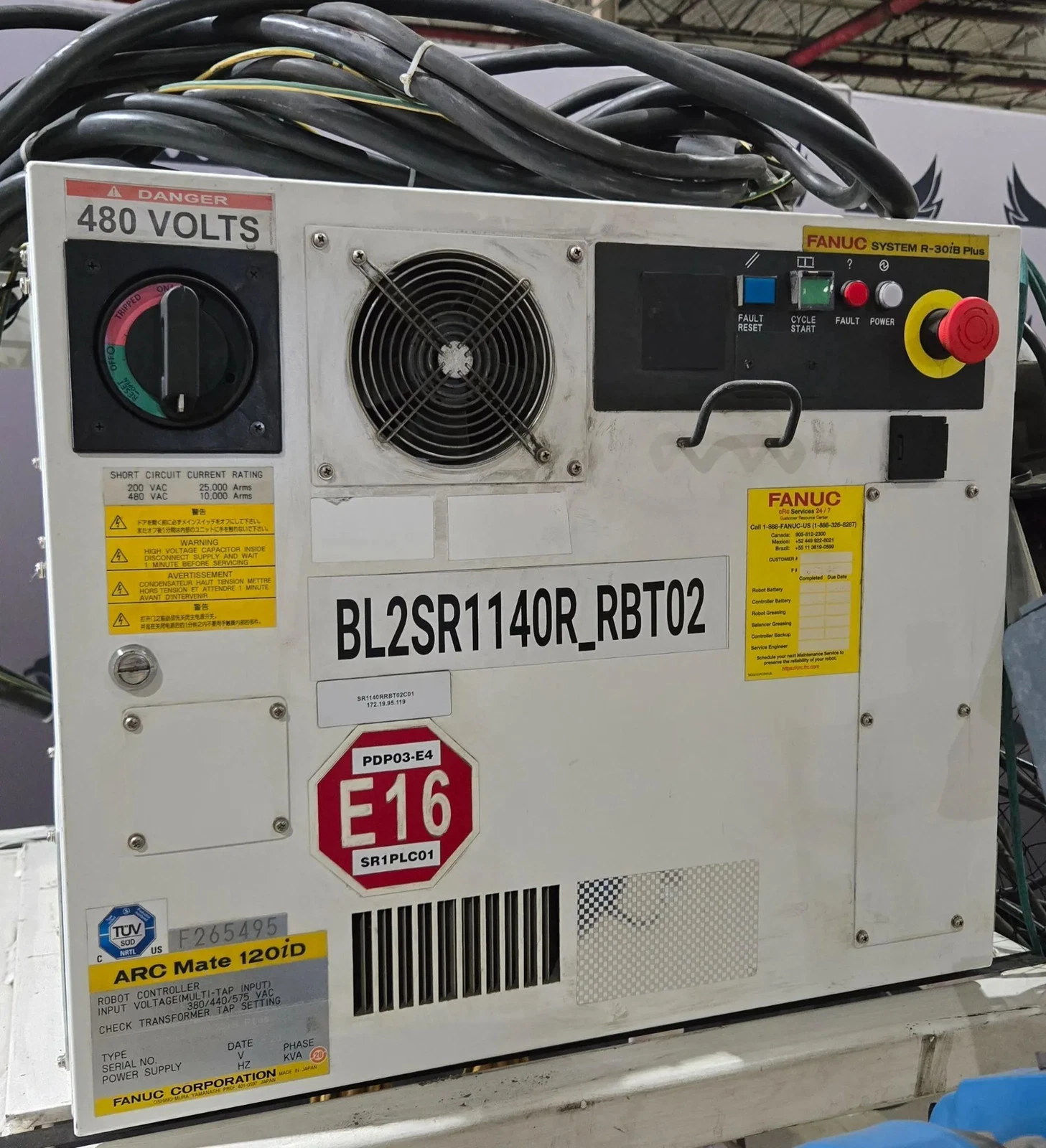 Fanuc Arc Mate 120iD Complete with R-30iB Plus Controller and TPS 400i Weld System USED - Image 16