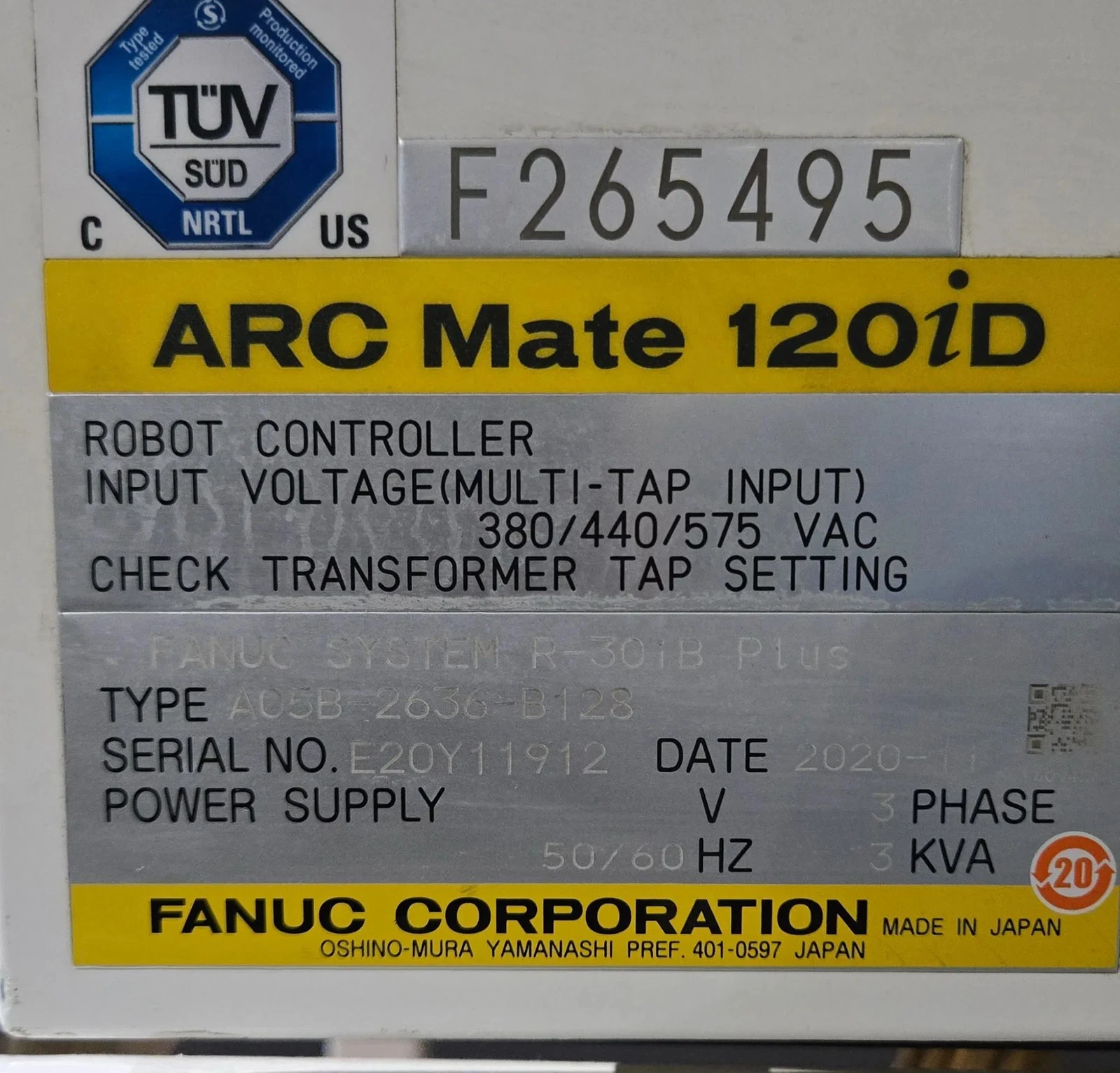 Fanuc Arc Mate 120iD Complete with R-30iB Plus Controller and TPS 400i Weld System USED - Image 22
