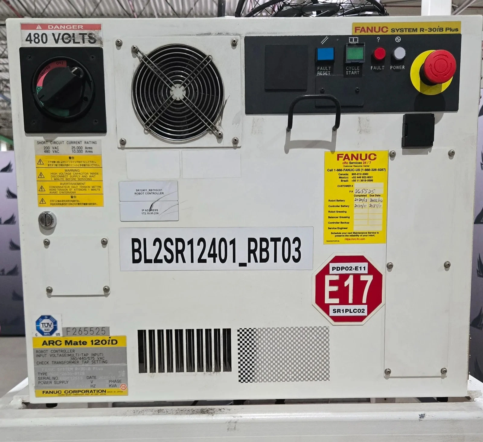 Fanuc Arc Mate 120iD Complete with R-30iB Plus Controller and TPS 400i Weld System USED - Image 19