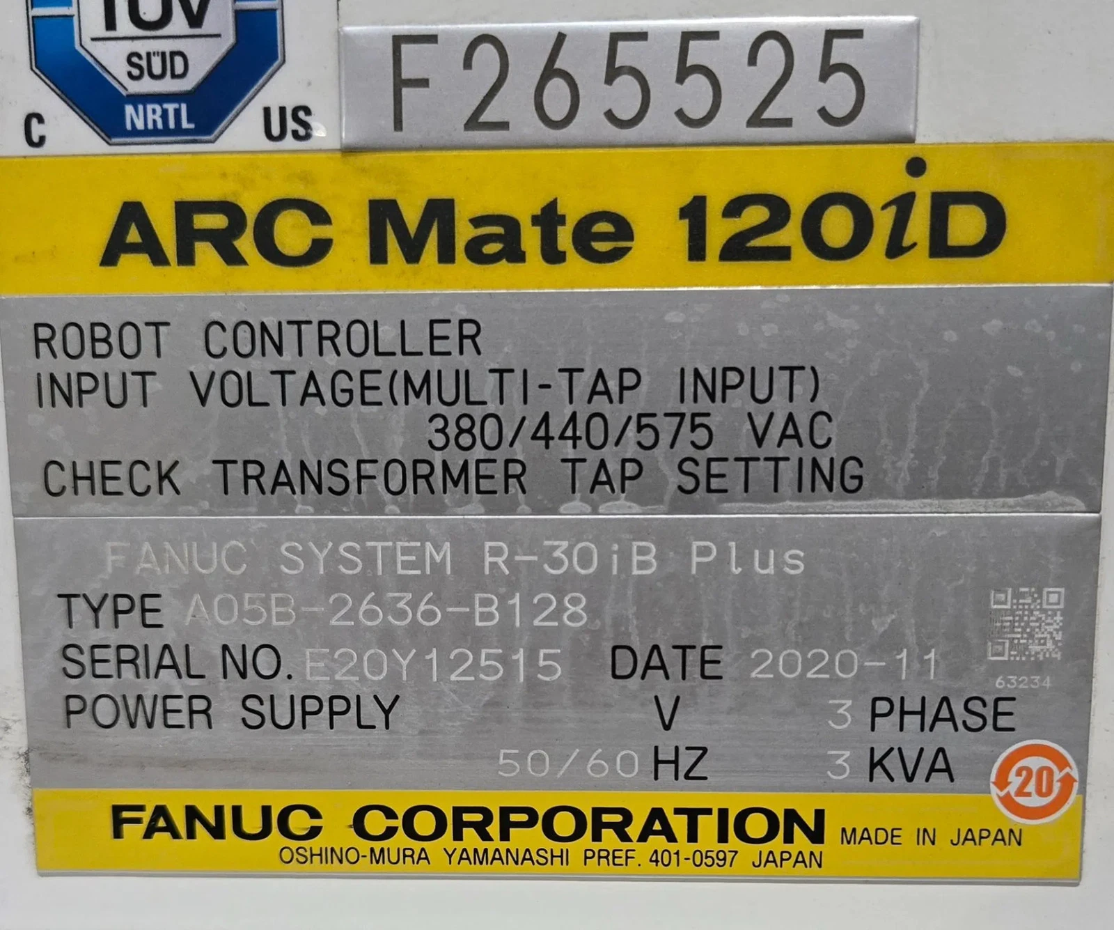 Fanuc Arc Mate 120iD Complete with R-30iB Plus Controller and TPS 400i Weld System USED - Image 22