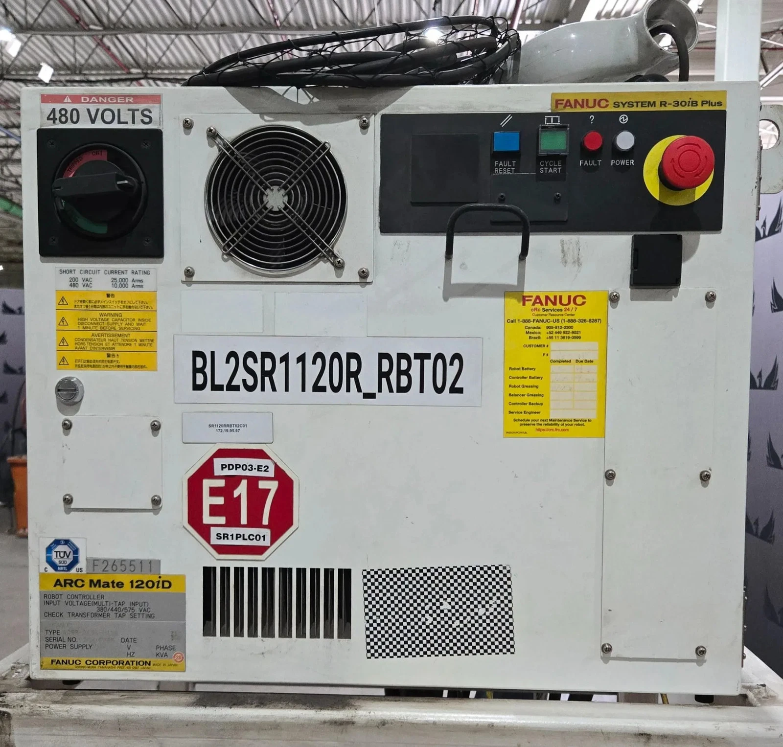 Fanuc Arc Mate 120iD Complete with R-30iB Plus Controller and TPS 400i Weld System USED - Image 19