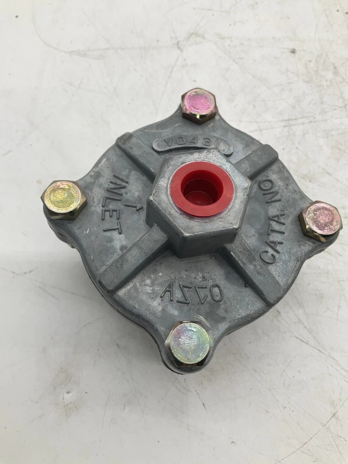 ASCO V0431 1/4" Quick Exhaust Shuttle Valve USED - Image 2