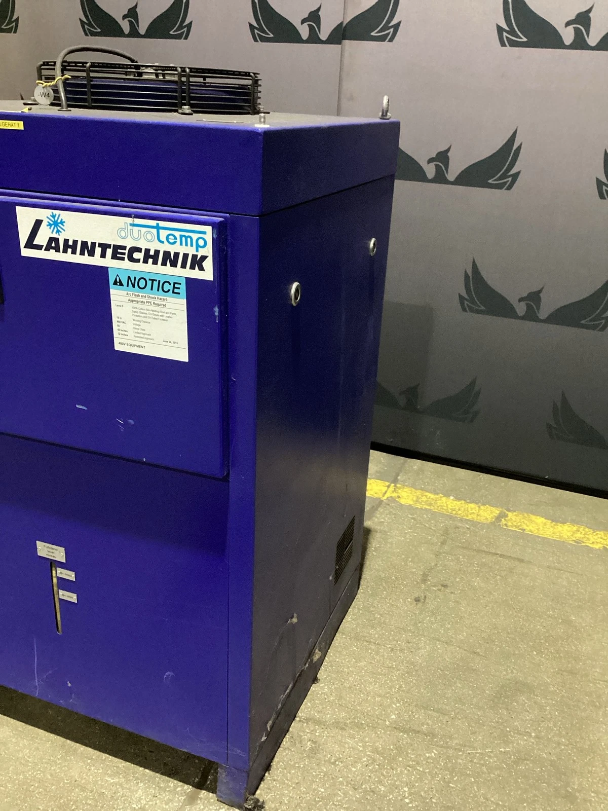 Lahntechnik BL 030-114 4.2kW Water Recooler 400/460V USED - Image 3