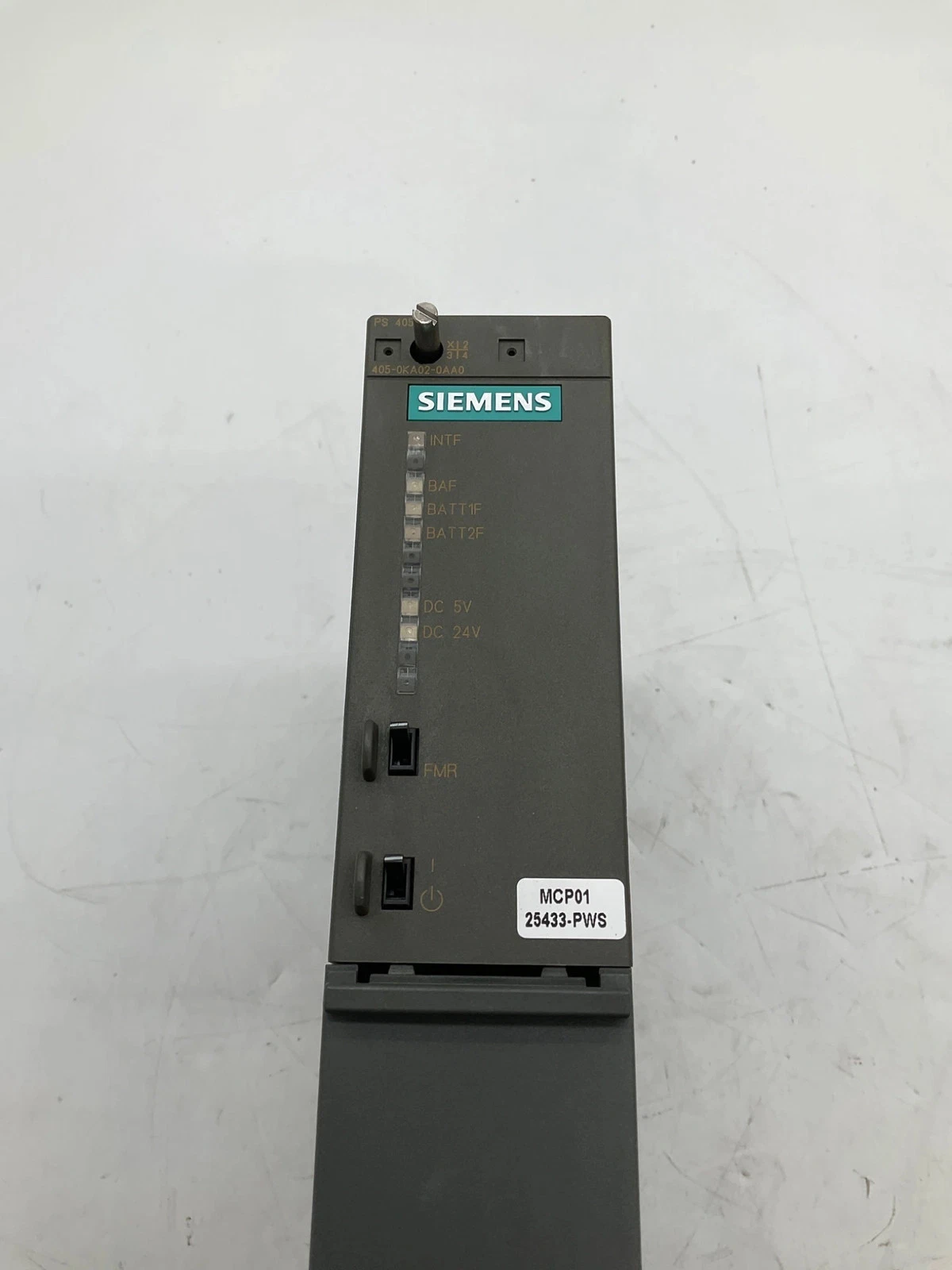 SIEMENS 6ES7405-0KA02-0AA0 SIMATIC S7-400 PS 405 10A Power Supply Module USED - Image 2