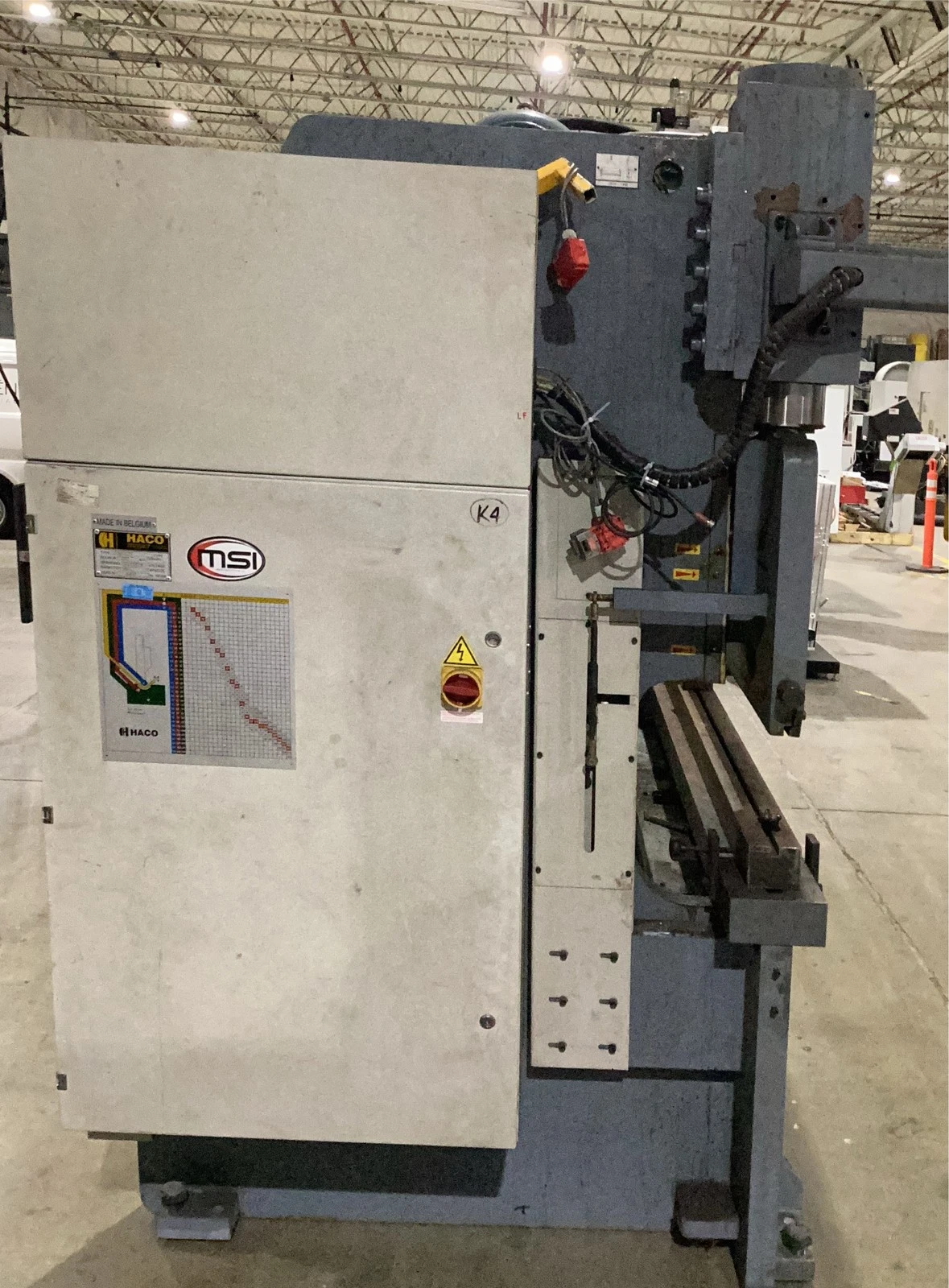 HACO ERMS 25100 Hydraulic Press Brake 100 Ton USED - Image 3