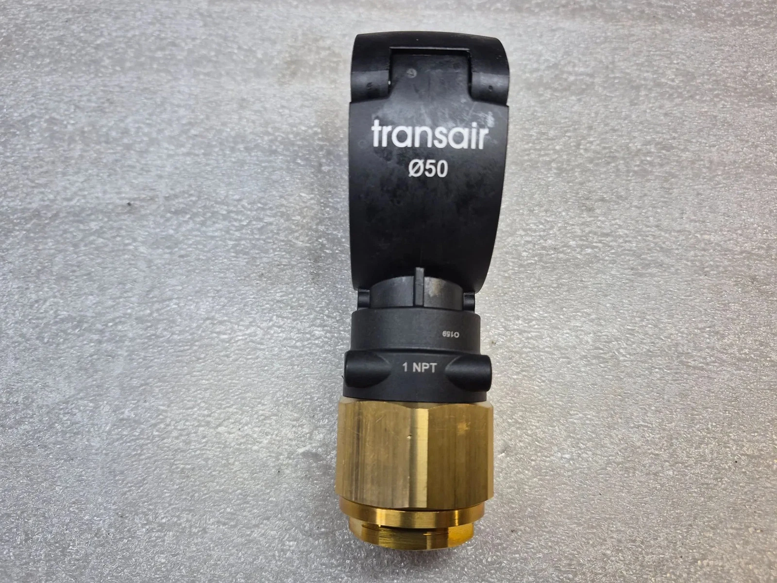 PARKER RA68 50N08 Transair Ø50 Pipe Clamp Drop Adapter 1 NPT NEW - Image 4