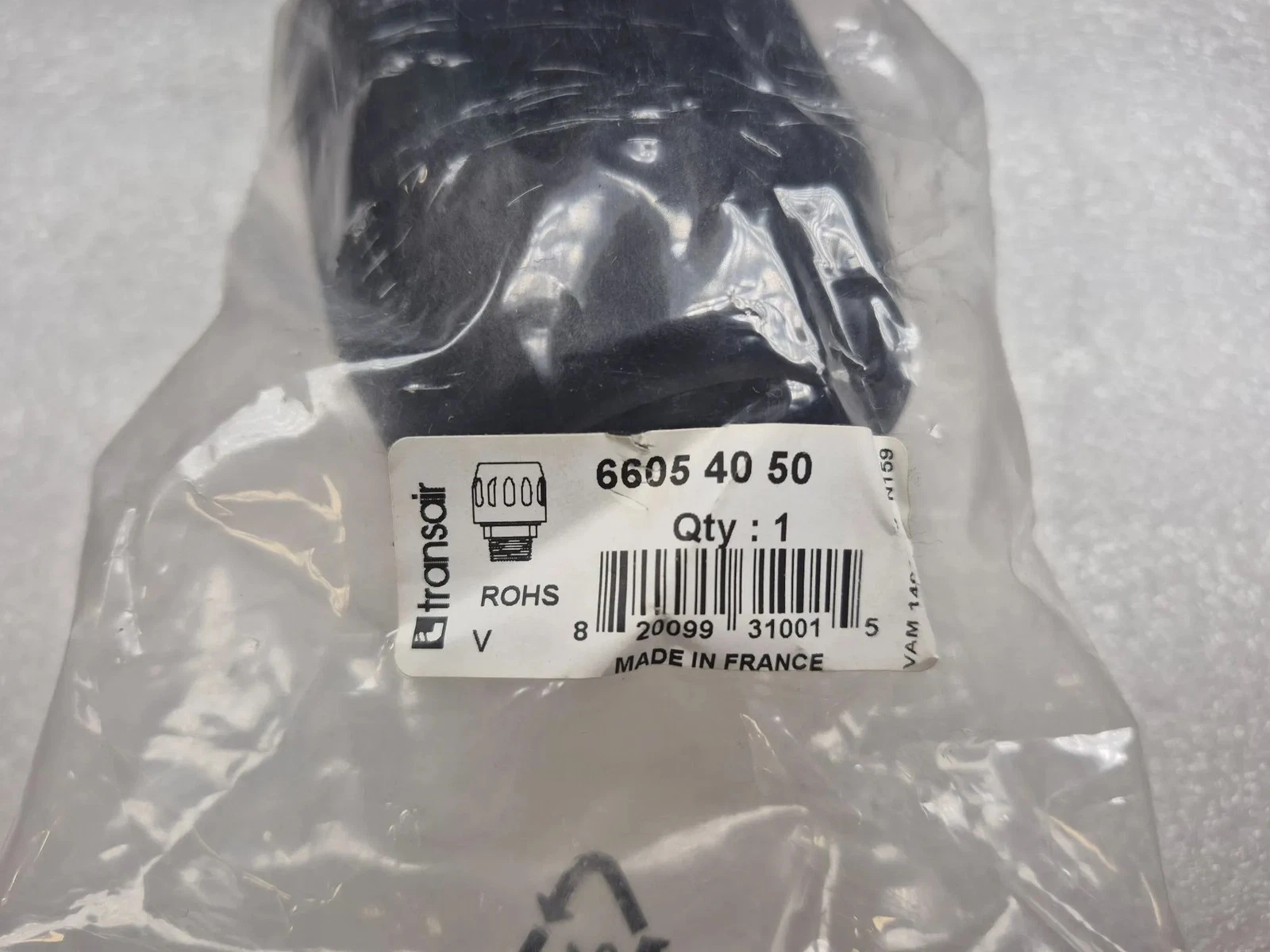 PARKER 6605-40-50 Transair Male Stud Connector Ø40 mm x 1-1/2" NPT NEW - Image 2