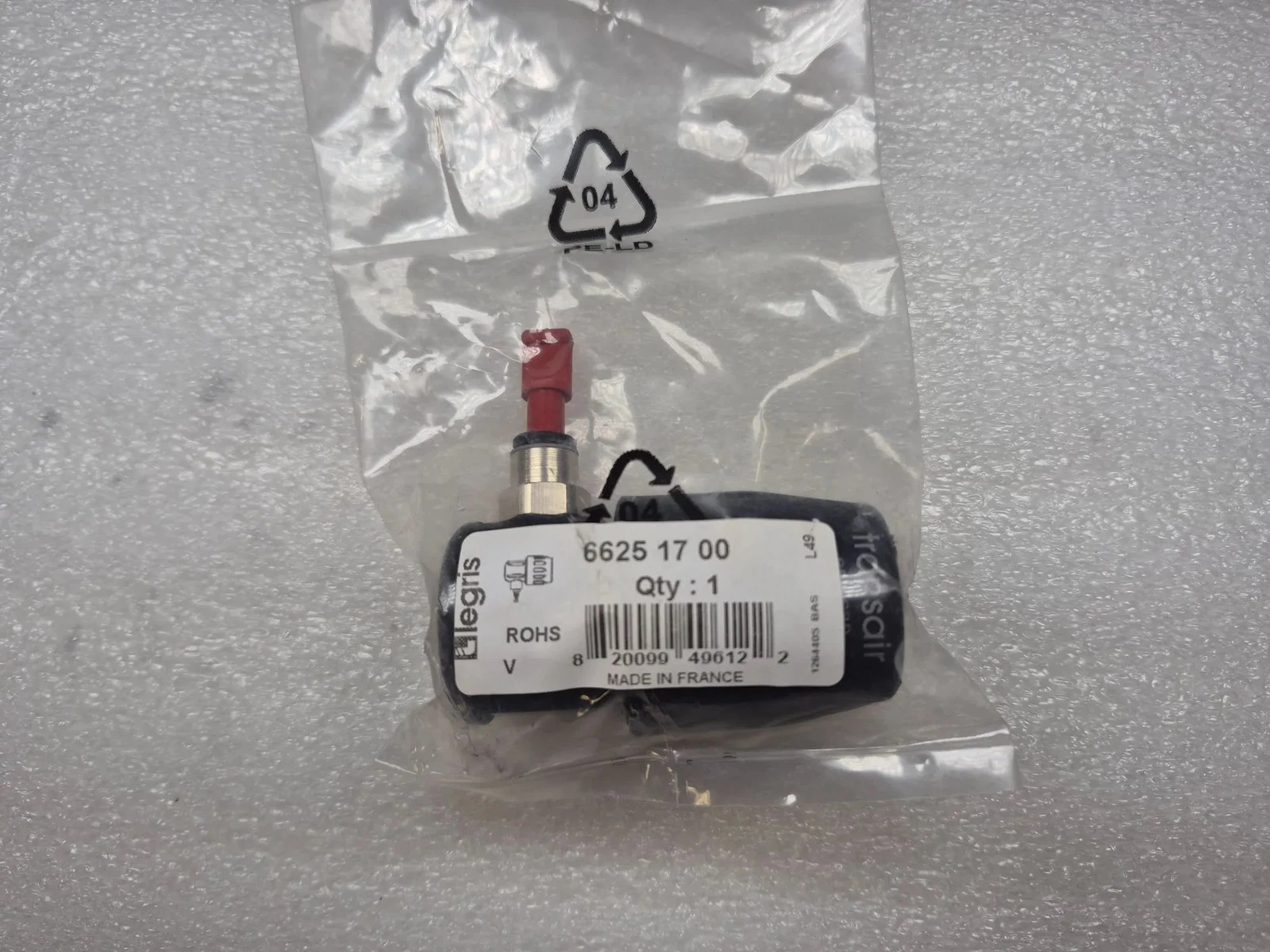 PARKER 6625-17-00 Transair End Feed Drop Connector Ø16.5 mm - NEW - Image 2