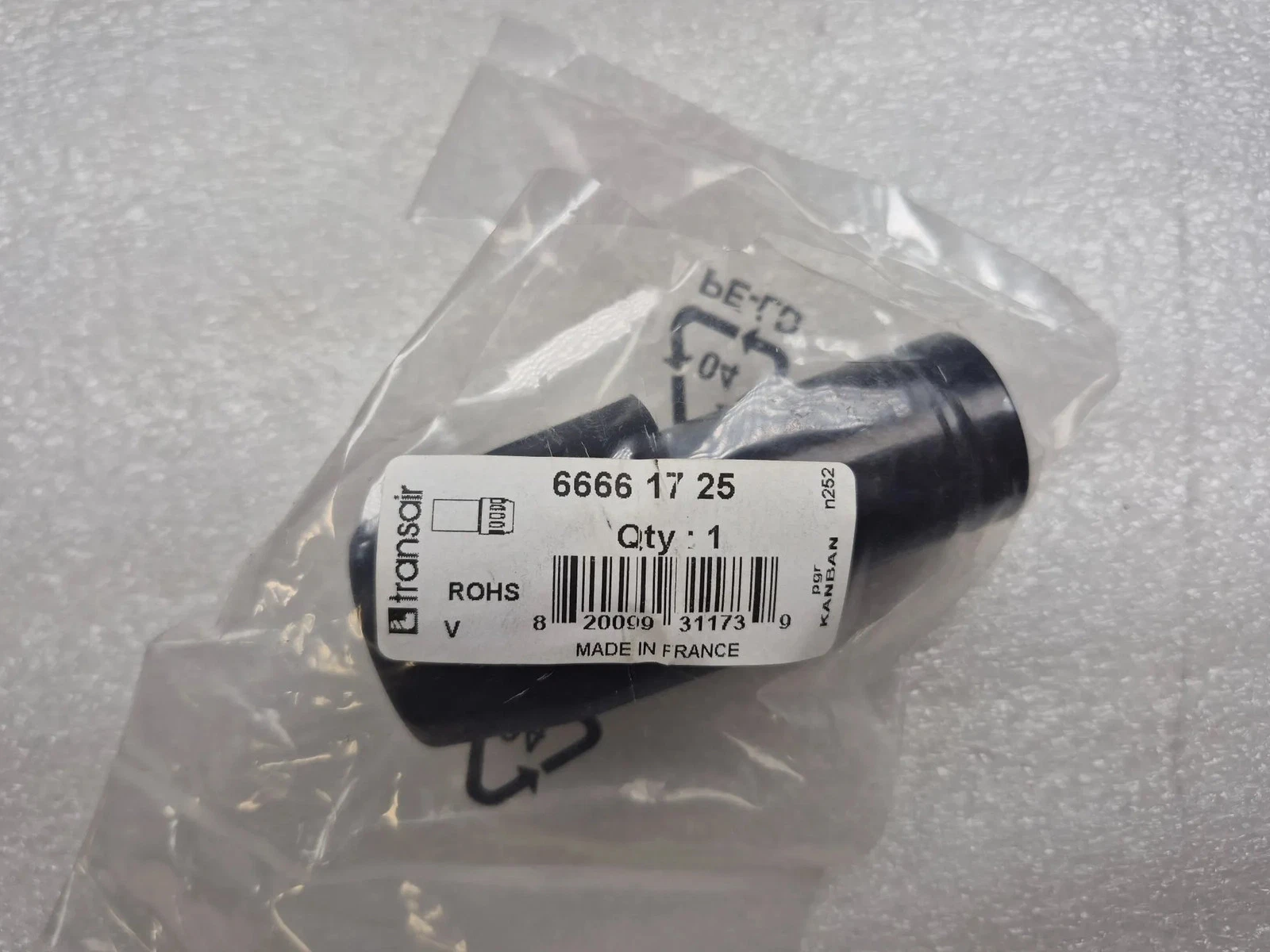 PARKER 6666-17-25 Transair Reducer Connector Ø16.5 mm x Ø25 mm NEW - Image 2