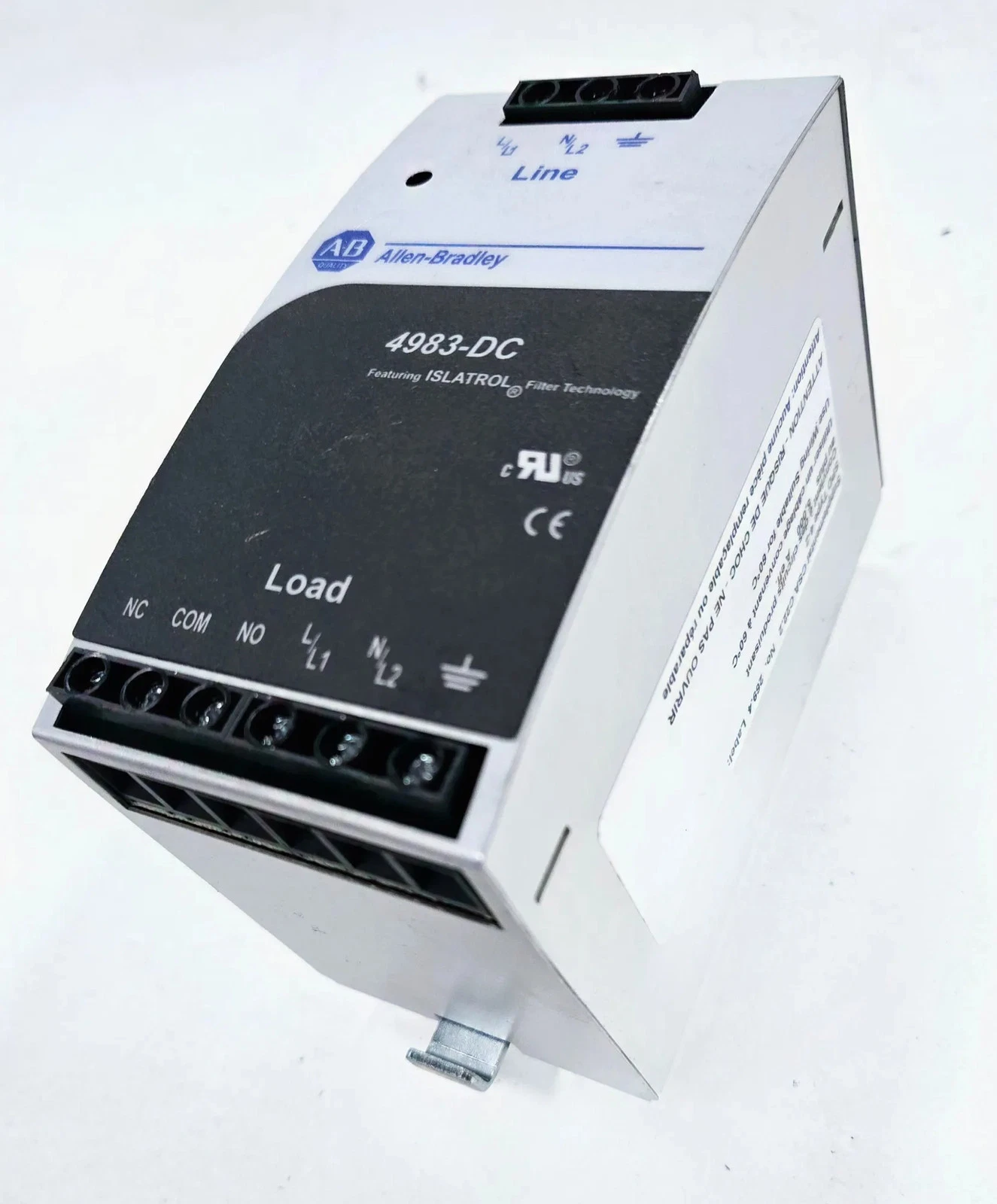 ALLEN BRADLEY 4983-DC240-20 FILTER AND SURGE PROTECTOR SER A USED - Image 2