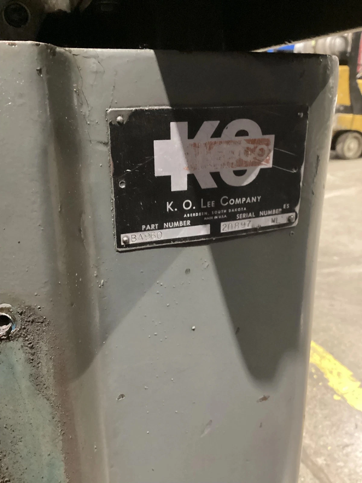 K.O. LEE BA960 TOOL CUTTER/GRINDER USED - Image 7