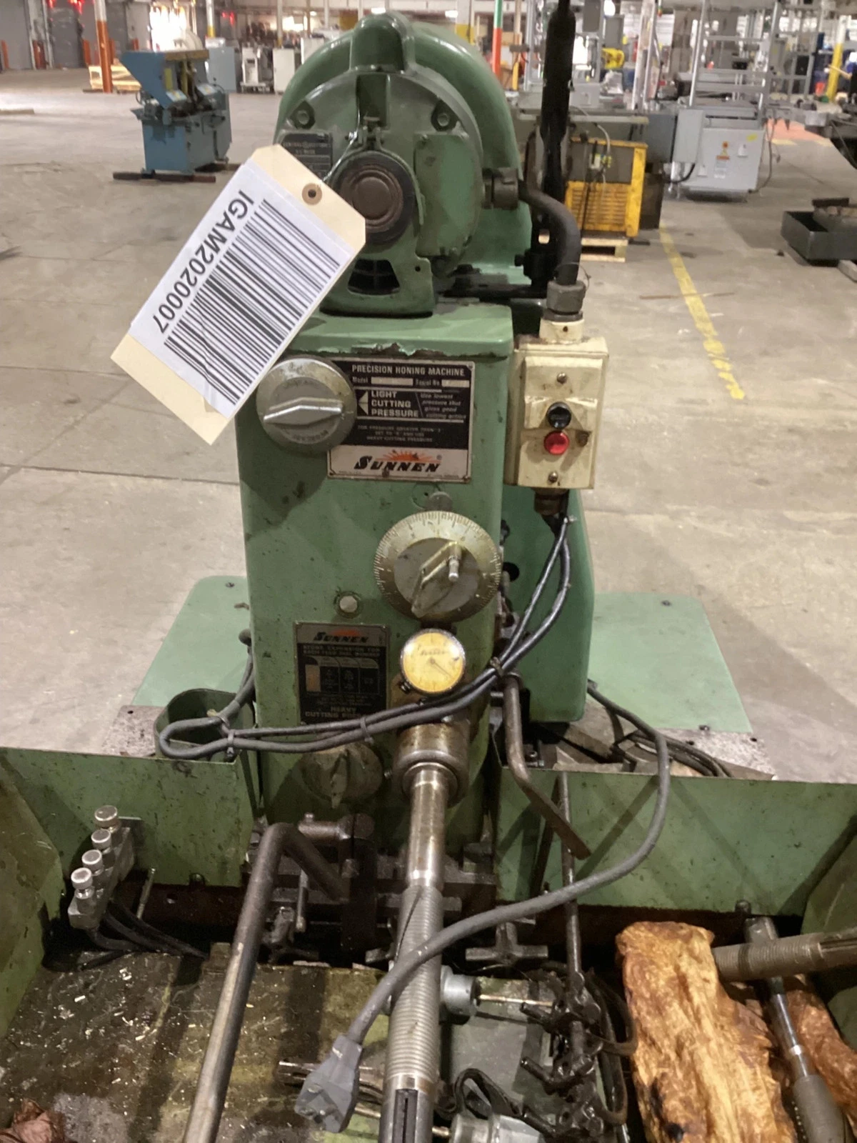 SUNNEN MBB 1600K PRECISION HONING MACHINE USED - Image 6
