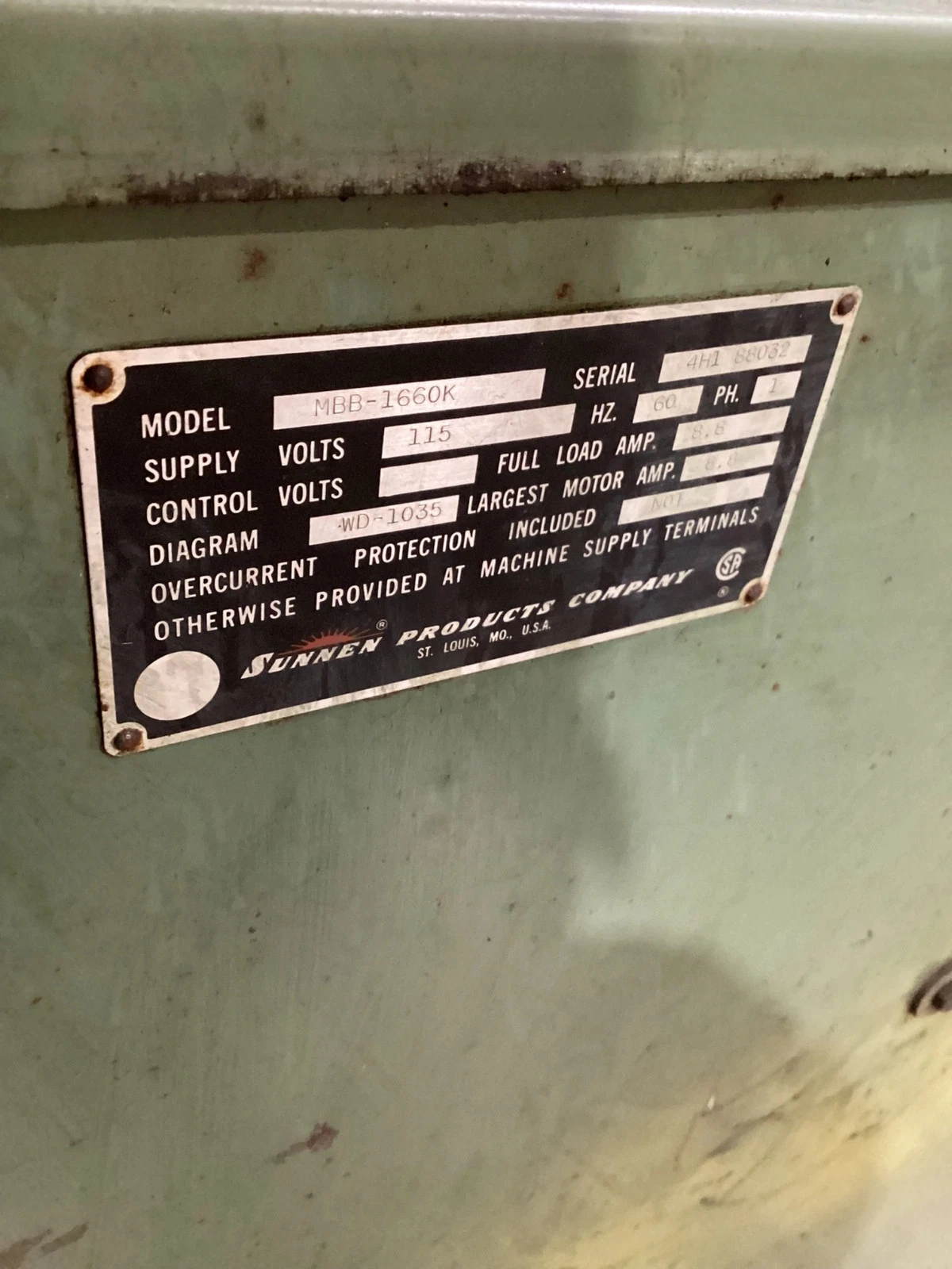 SUNNEN MBB 1600K PRECISION HONING MACHINE USED - Image 13