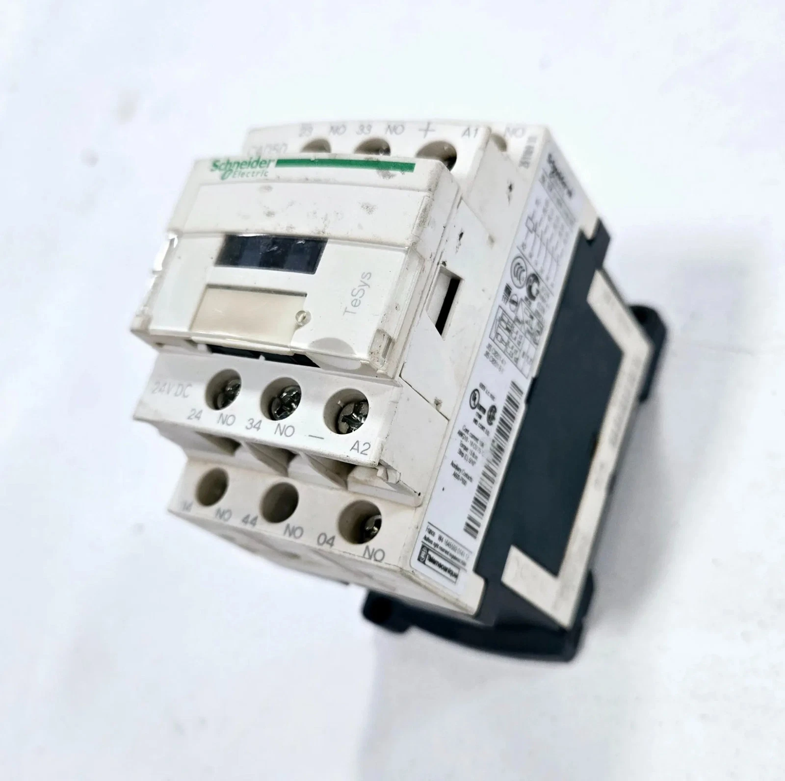 SCHNEIDER CAD50BD RELAY USED - Image 2