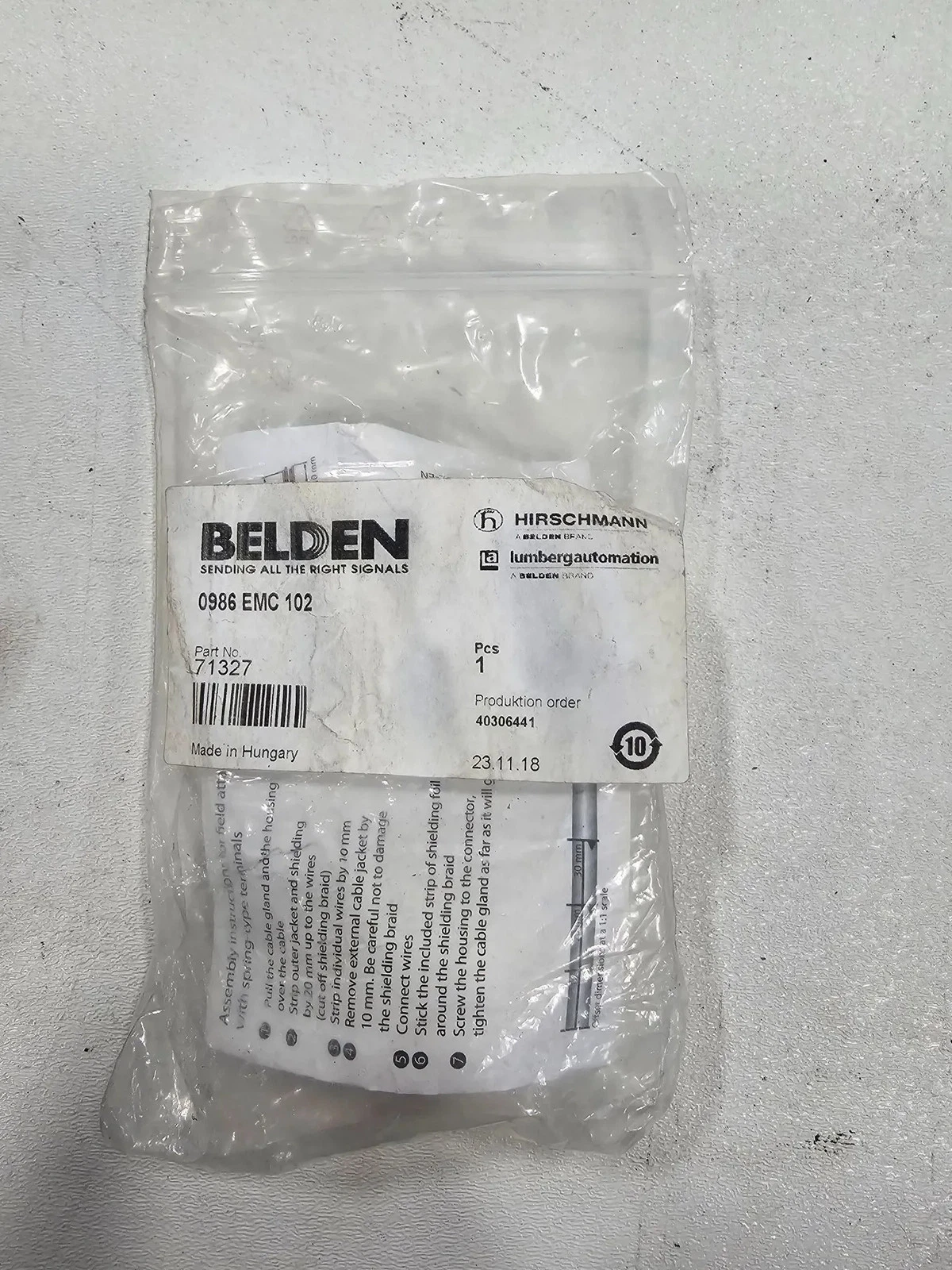 BELDEN 0986 EMC 102 NEW - Image 2