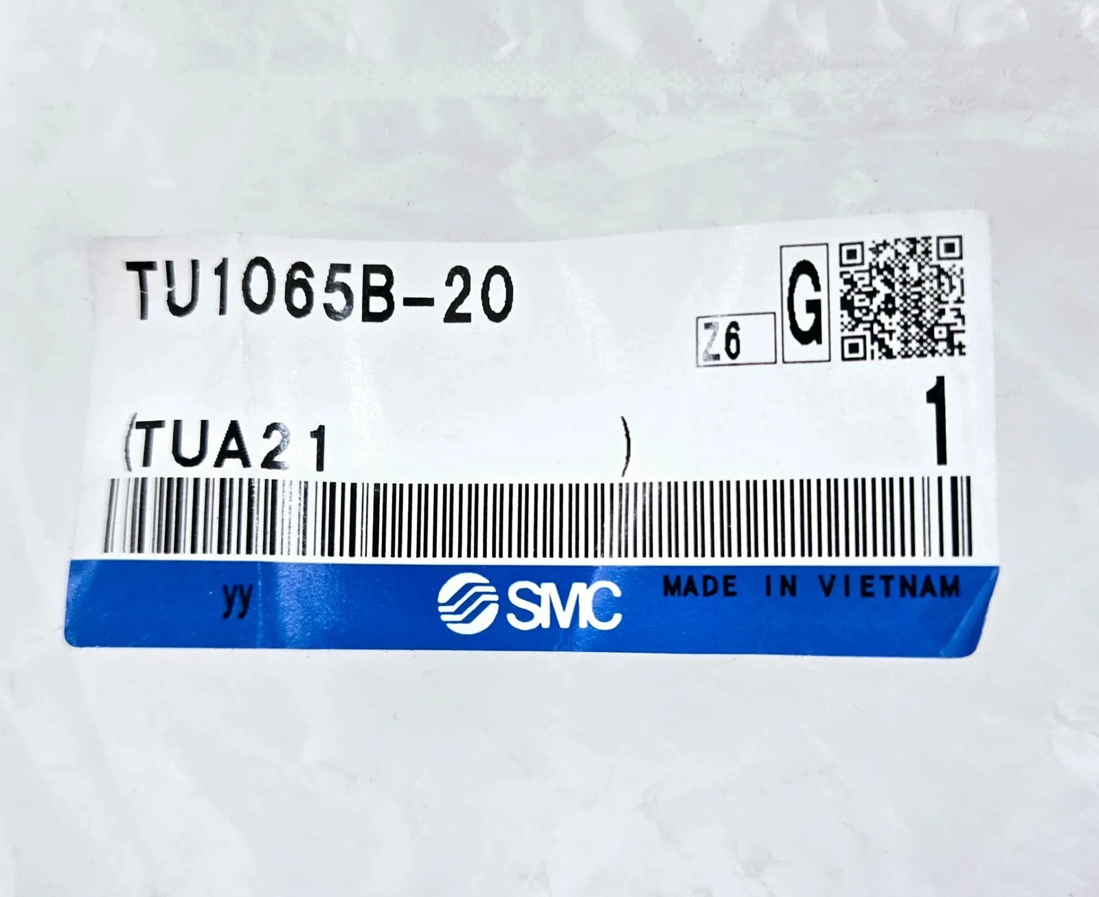 SMC TU1065B-20 Pneumatic Tubing 10 mm x 6.5 mm 20 m Black NEW - Image 2