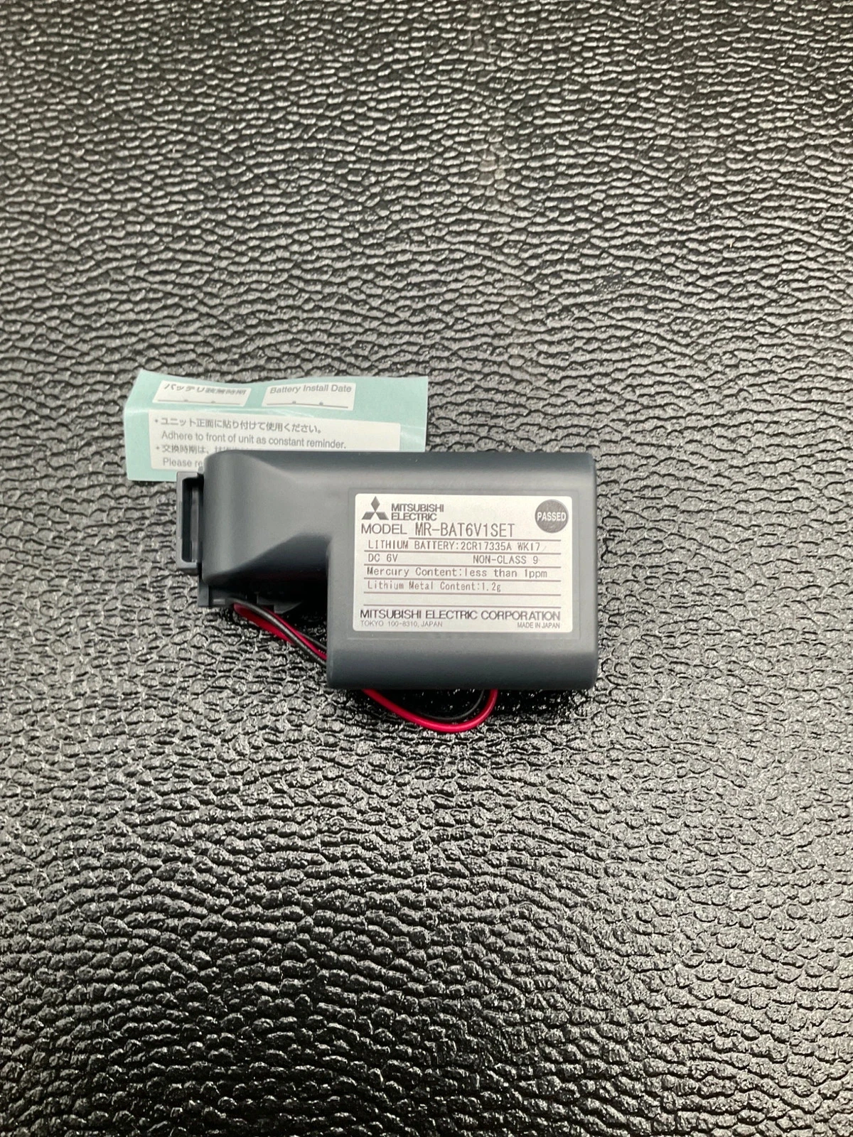 MITSUBISHI MR-BAT6V1SET 6 V Backup Battery Kit NEW - Image 2