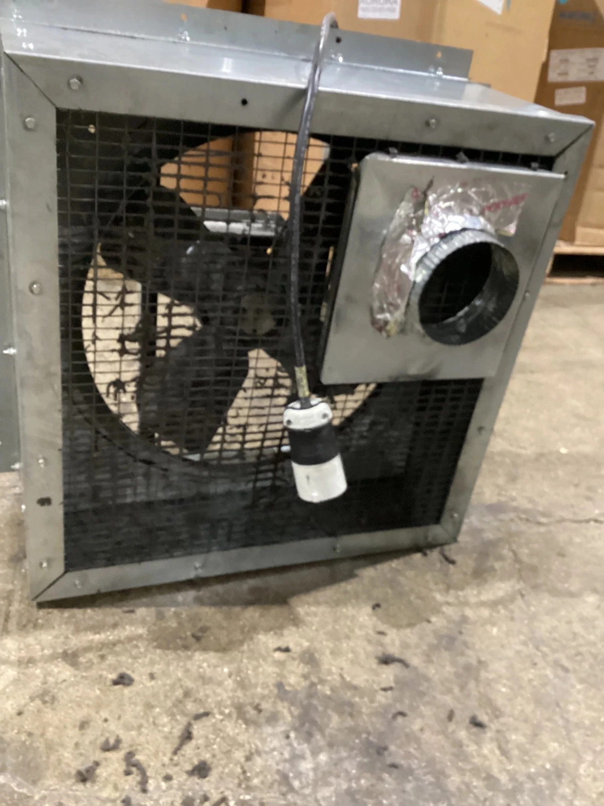 AIRMASTER FAN COMPANY H18V836-1 18" Ventilation Exhaust Fan w/ 1/2 HP USED - Image 4