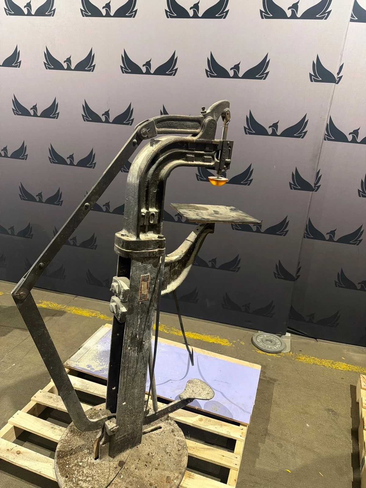STIMPSON Machine Builders Foot-Operated Riveter USED - Image 2