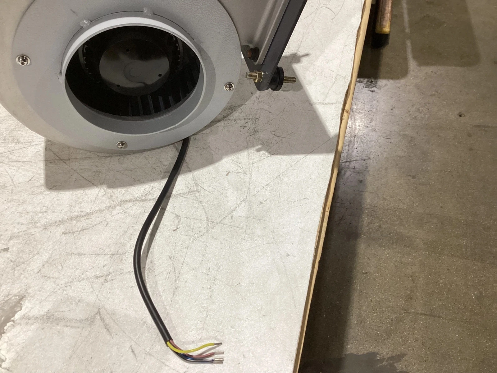 SHYUAN YA FAN CA1V160-100T-FMG-B38-2C CENTRIFUGAL BLOWER 115V 385–405 CFM USED - Image 5