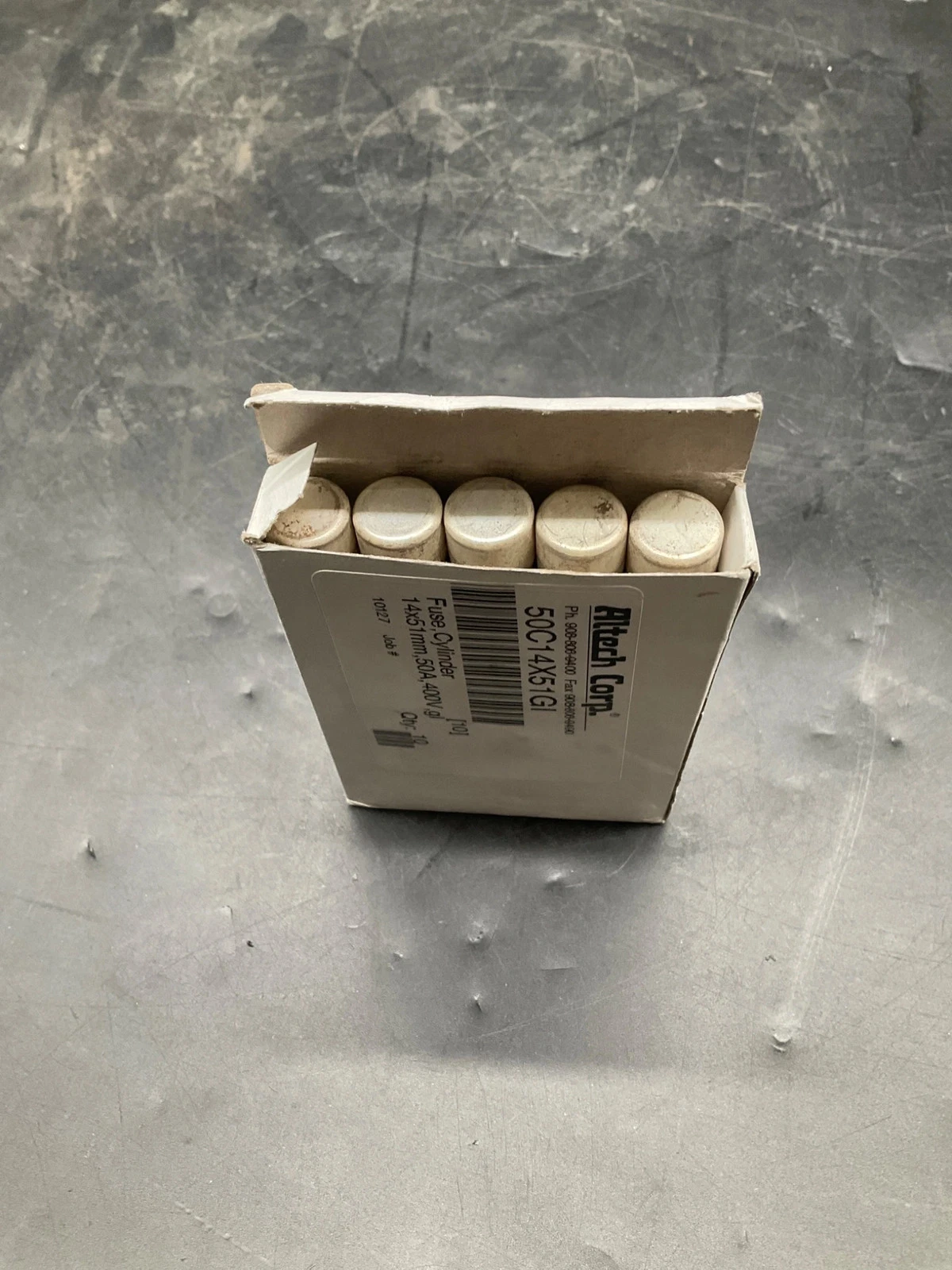 ALTECH CORP 50C14X51GI 50A 14x51mm Cylinder Fuse (Lot of 10) NEW - Image 4