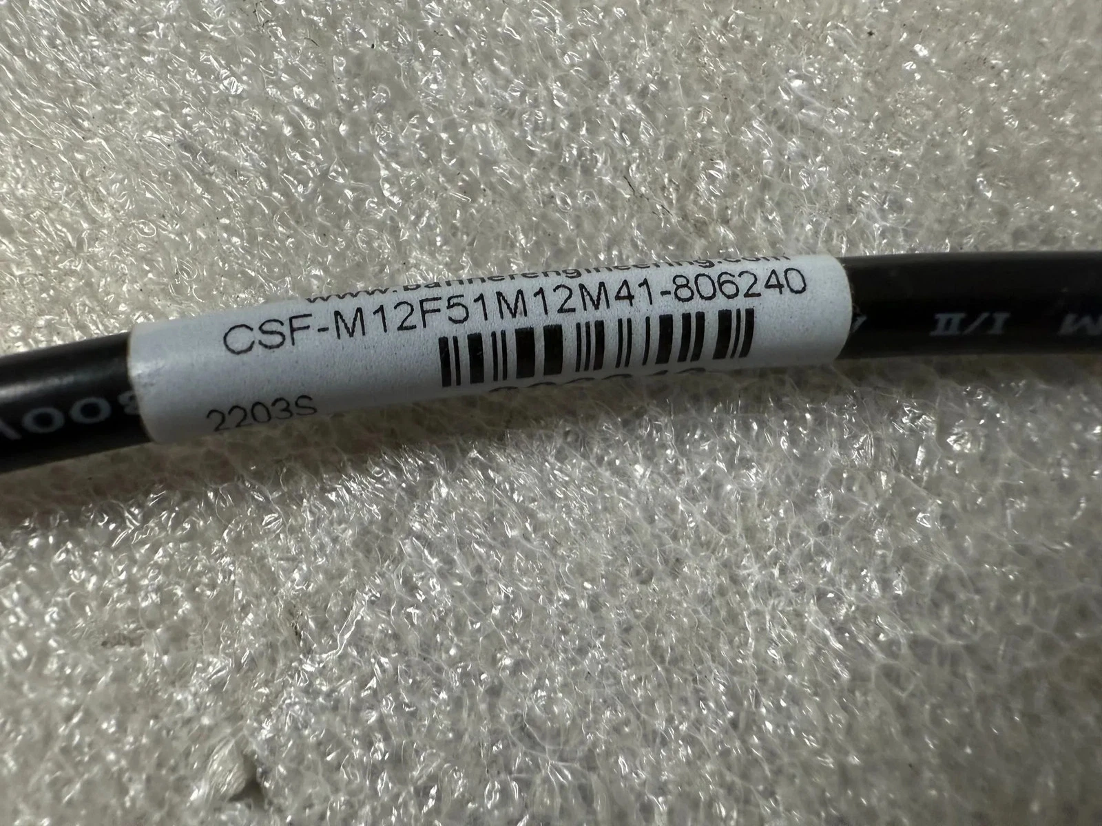 Banner 79657 CSF-M12F51M12M41 M12 Y Splitter Cordset NEW - Image 3
