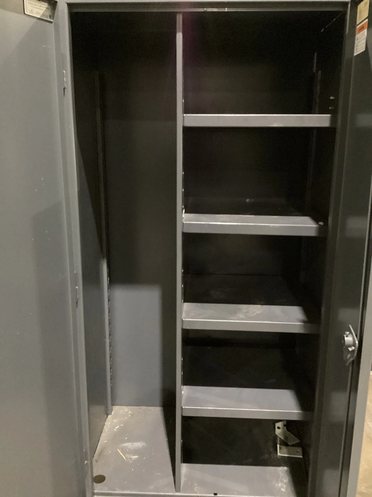 Strong Hold 36-BC-244 Heavy Duty Janitorial Storage Cabinet USED - Image 4