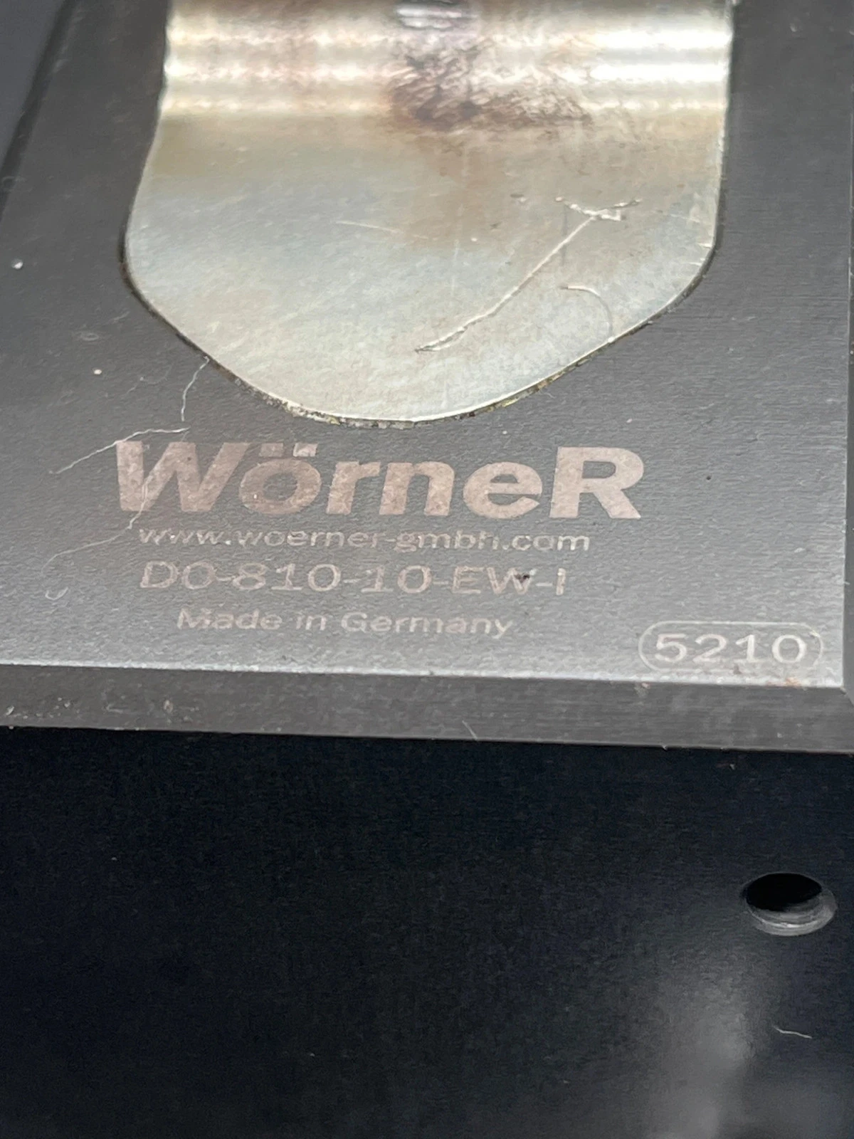 Wörner D0-810-10-EW-I Stopper Cylinder Assembly USED - Image 5