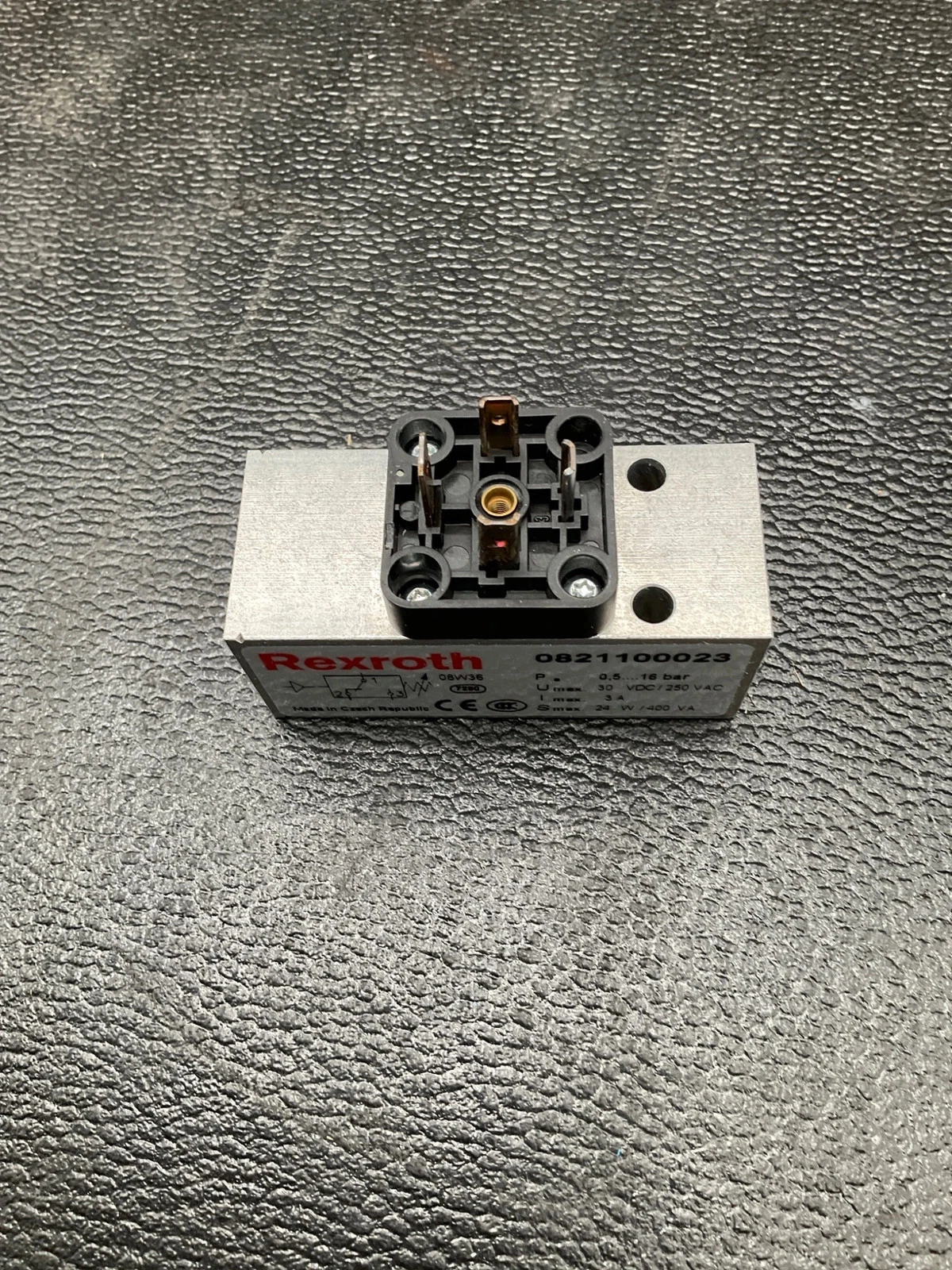 REXROTH 0821100023 PRESSURE SWITCH 0.5–16 BAR 250V AC NEW - Image 3