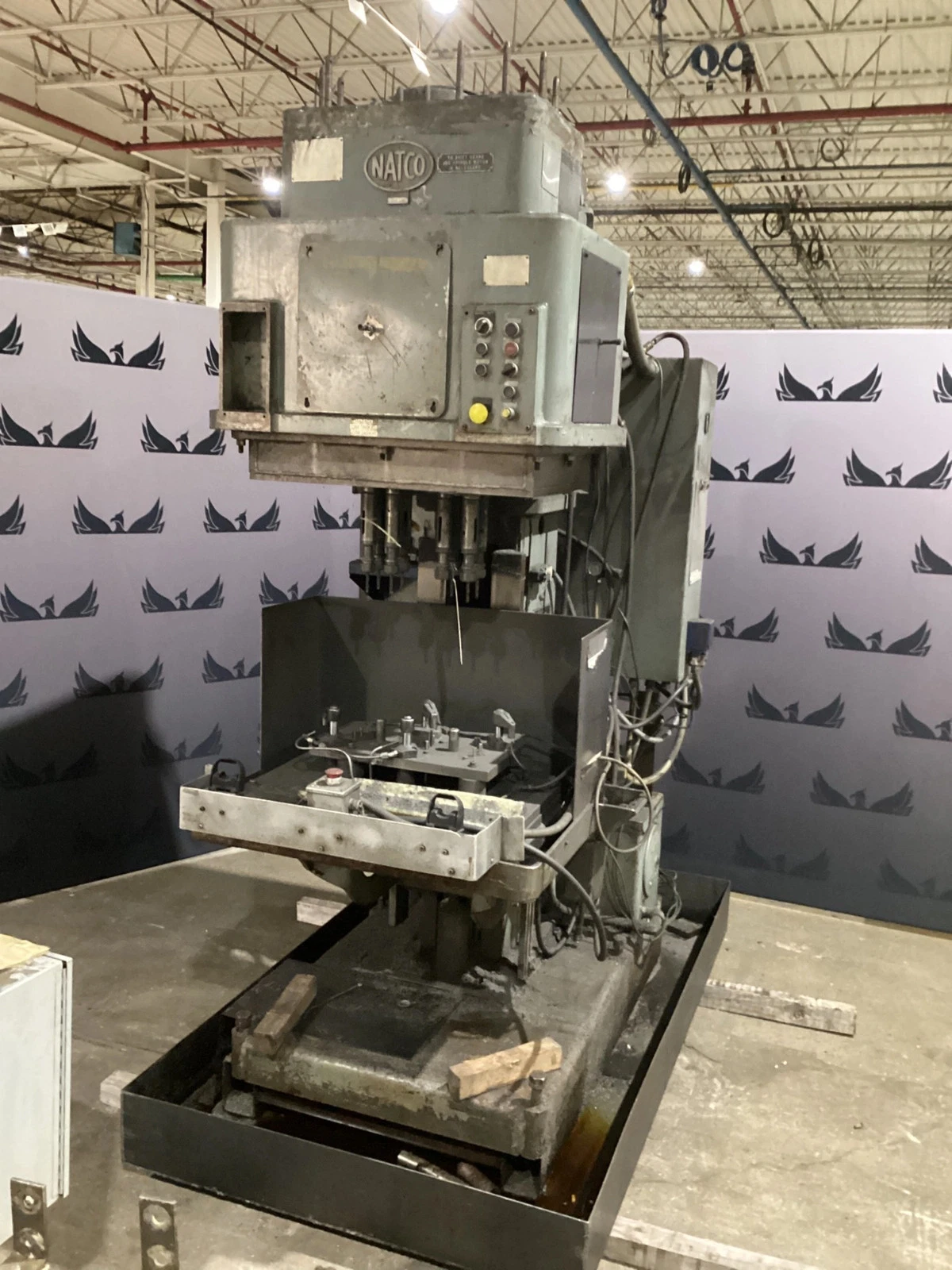 NATCO 10J Multi Spindle Vertical Drill Press USED - Image 2