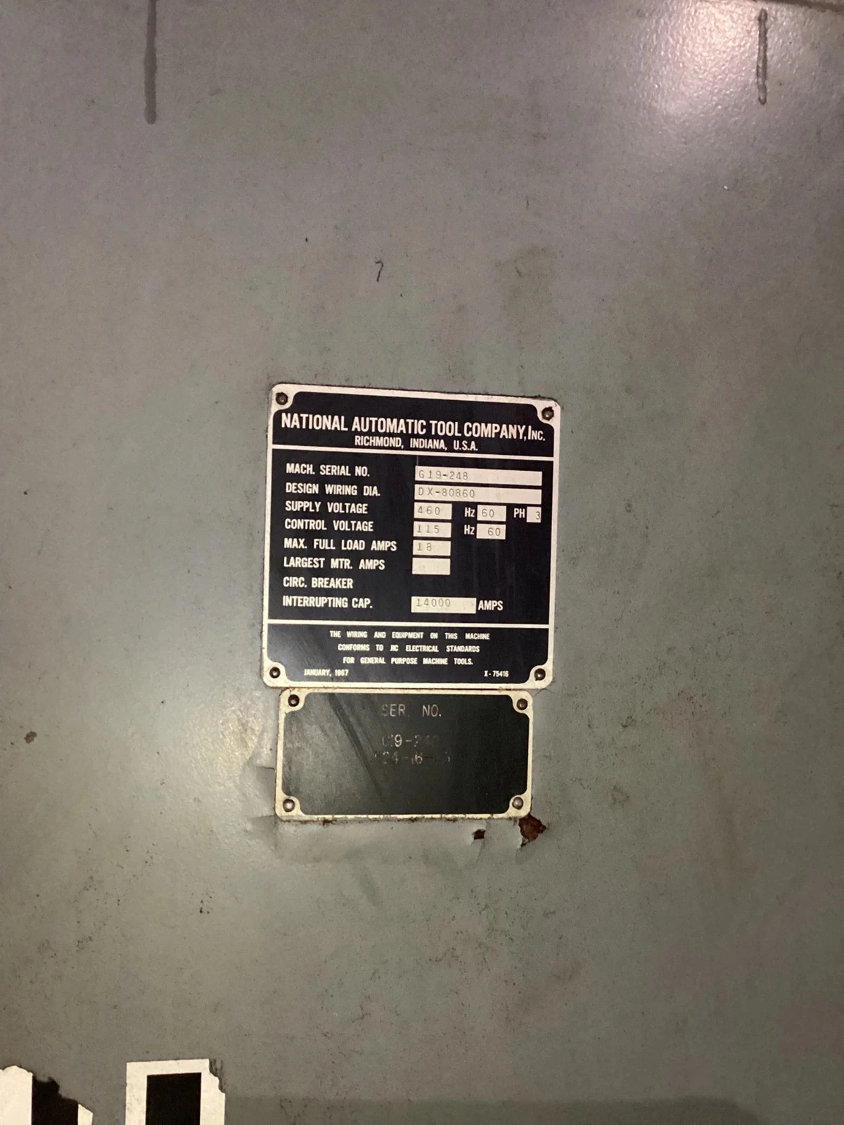 NATCO 10J Multi Spindle Vertical Drill Press USED - Image 20