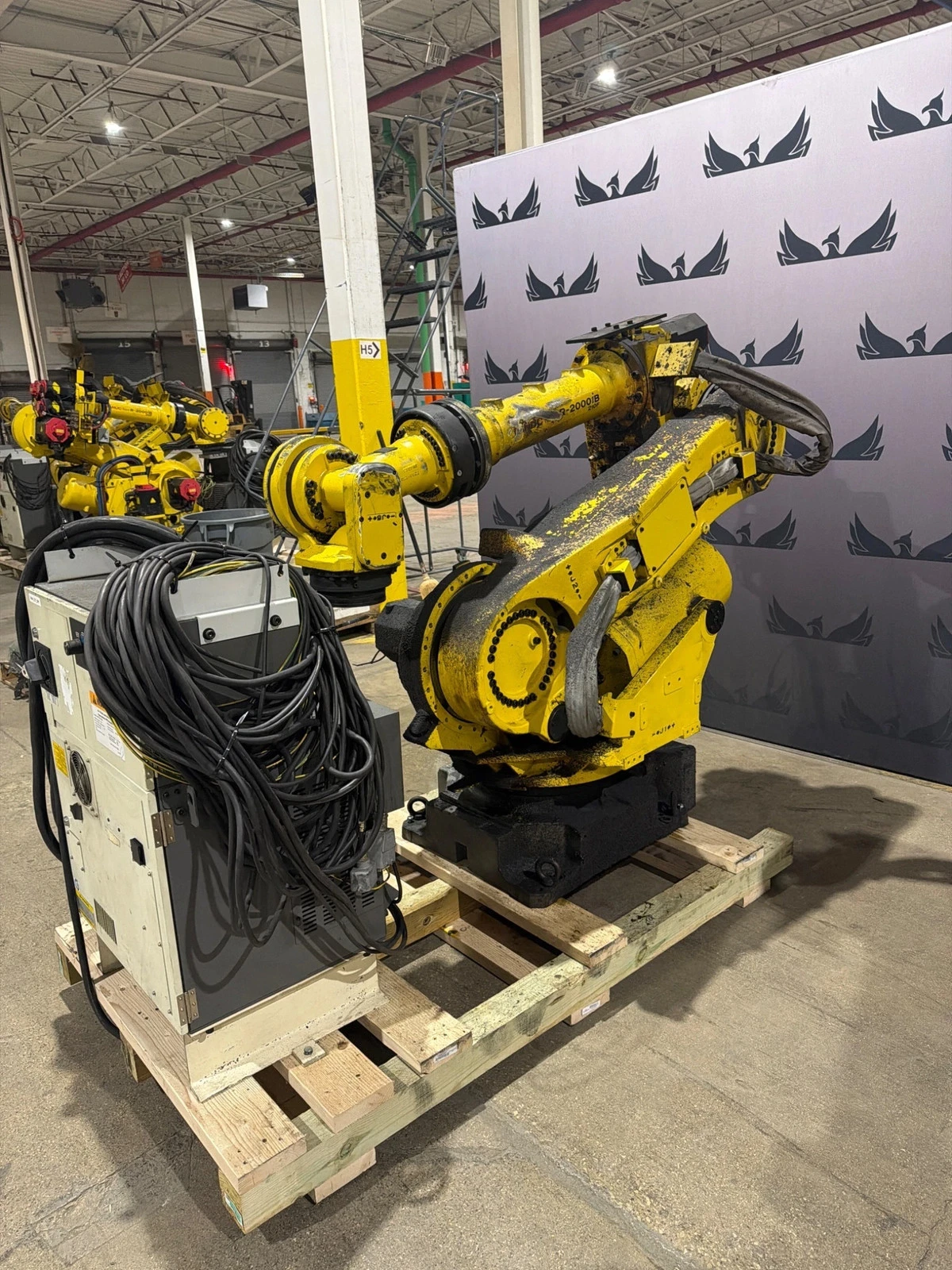 FANUC R-2000iB/210F Complete w/ R-30iB Controller USED - Image 11