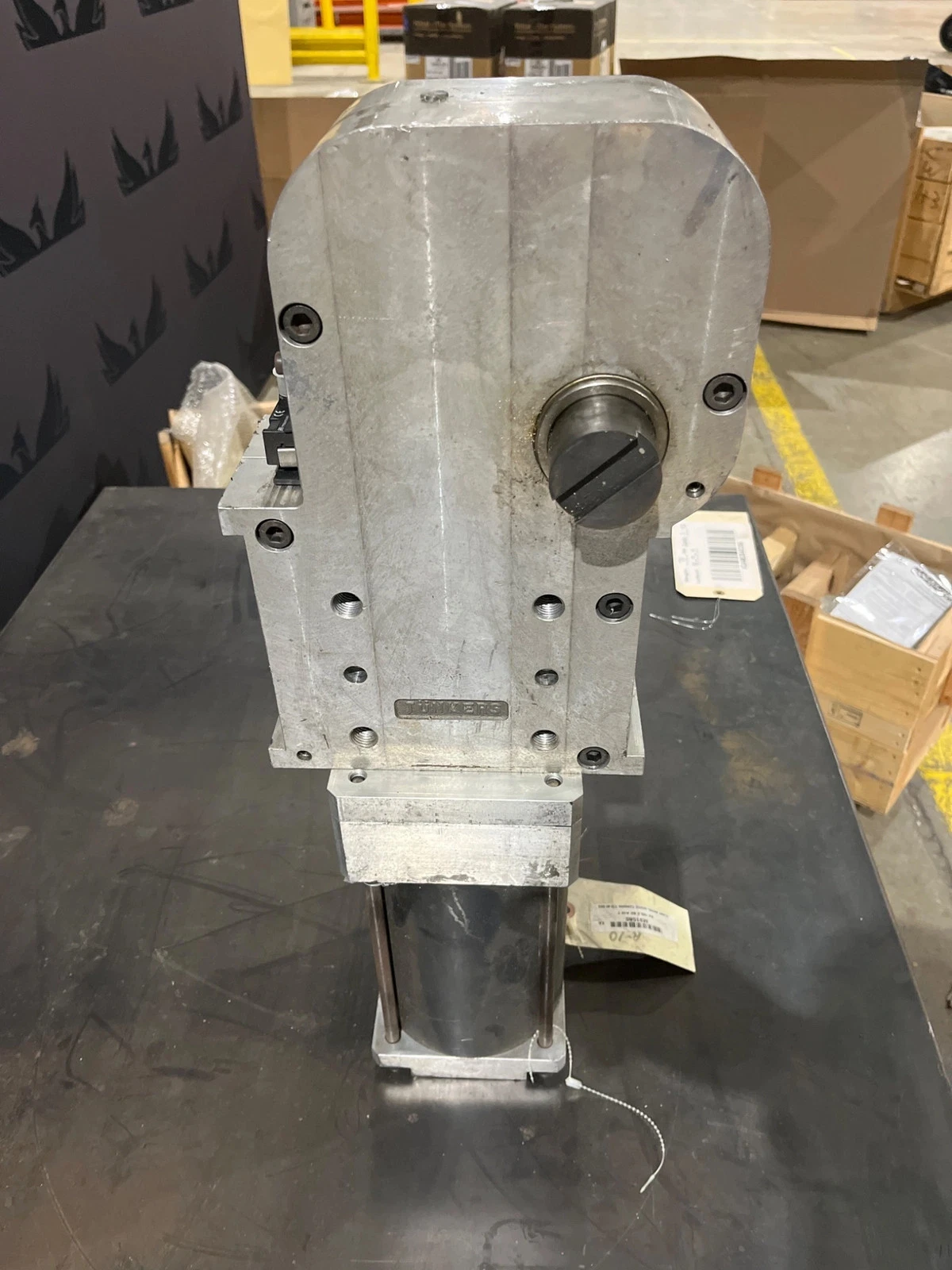 TÜNKERS KS 125.2 SD A10 T12 45 Pneumatic Rotary Actuator USED - Image 3