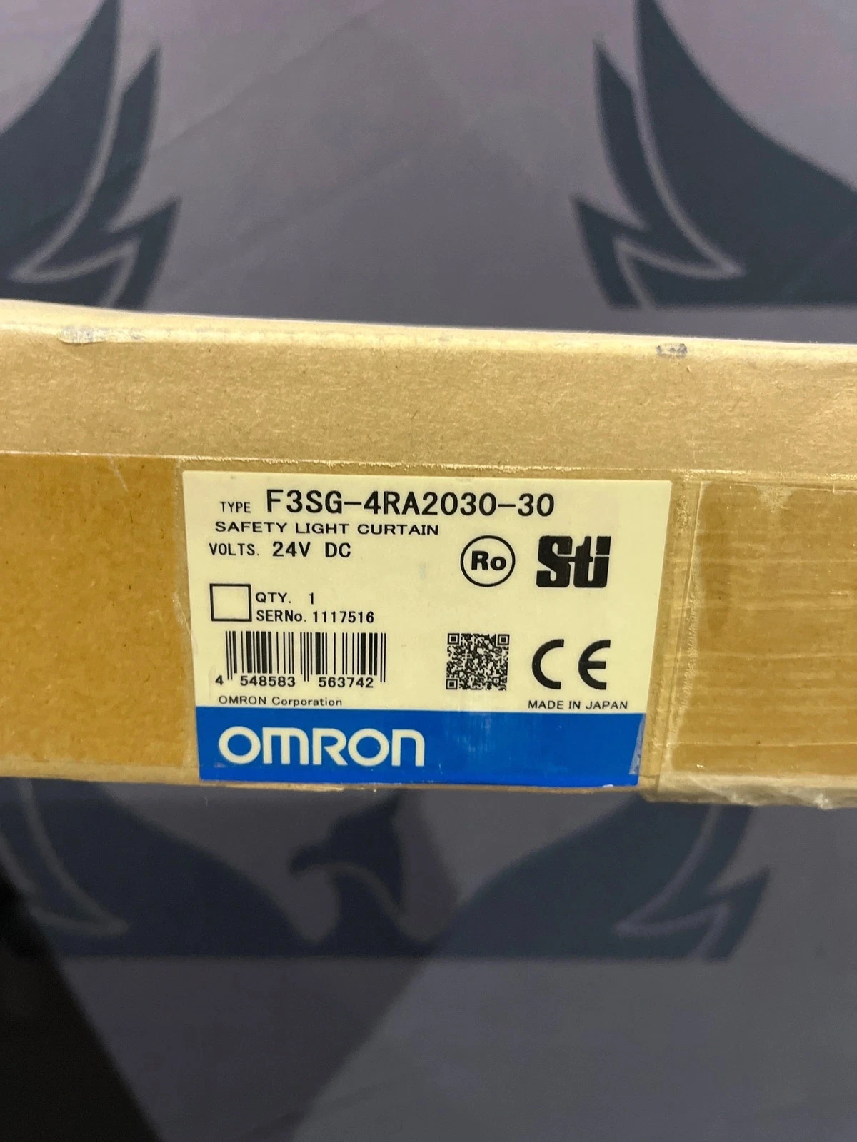 OMRON F3SG-4RA2030-30 Safety Light Curtain Receiver NEW - Image 3