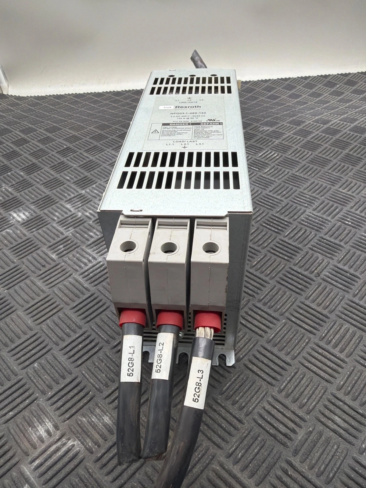 BOSCH REXROTH NFD MAINS FILTER FOR HFS CONVERTERS; USED - Image 2