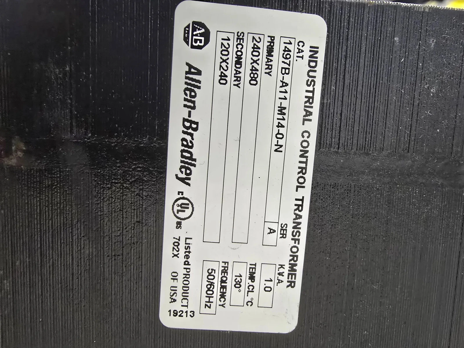 ALLEN BRADLEY 1497B-A11-M14-0-N USED - Image 2