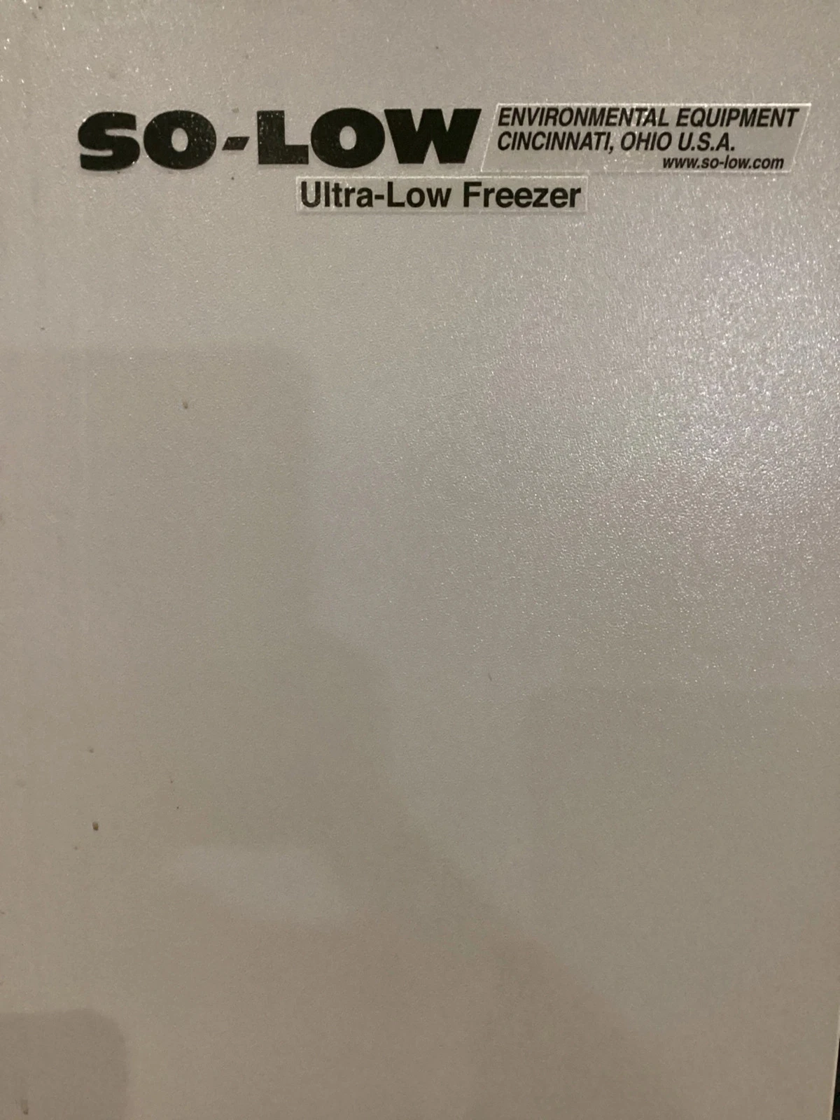 SO-LOW U40-28 Ultra-Low Freezer 28 Cu Ft -40°C USED - Image 2