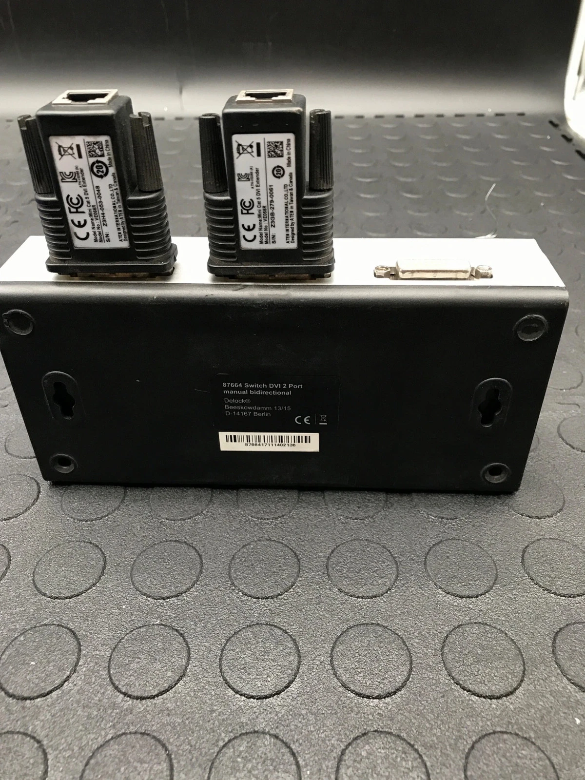 Delock 87664 Manual DVI-D 2-Port Switch 1920×1200 USED - Image 3