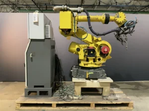 FANUC R-2000iB/210F Complete with R-30iA Controller & Rexroth Weld Inverter USED