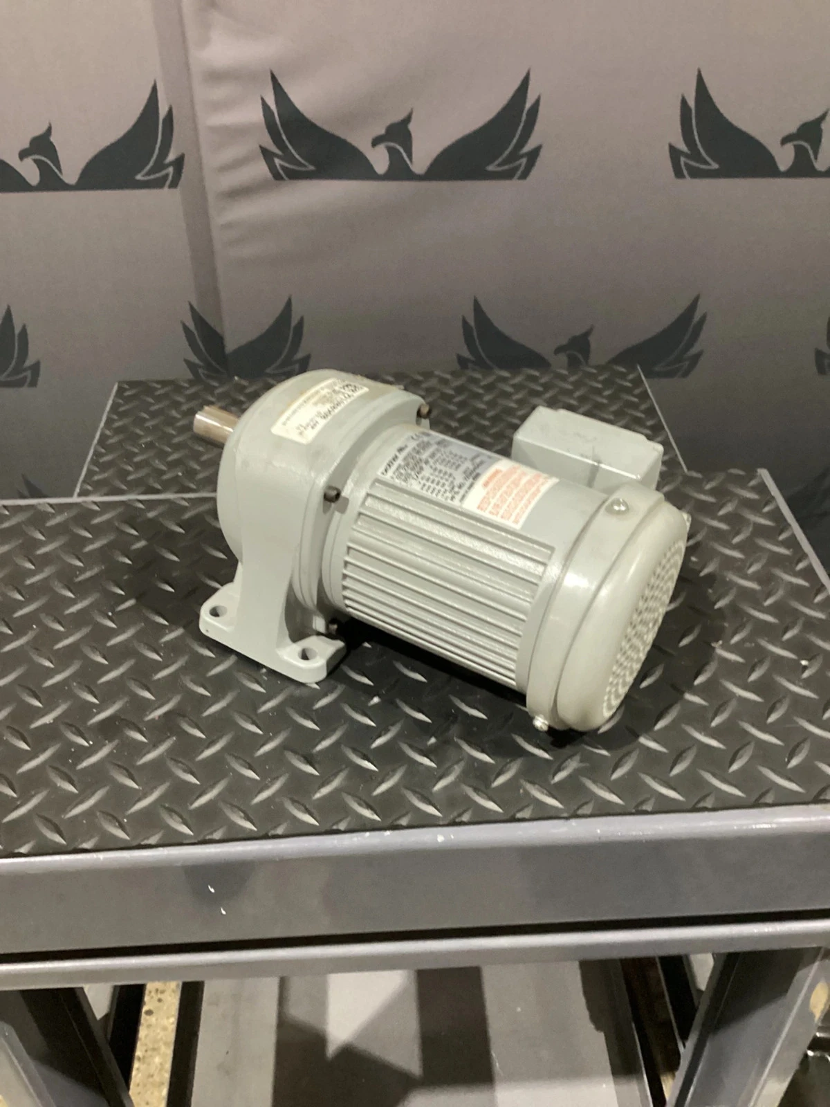 BROTHER G3L22N120-MF2AENX 0.125 HP Inline Gearmotor w/ Brake USED - Image 2