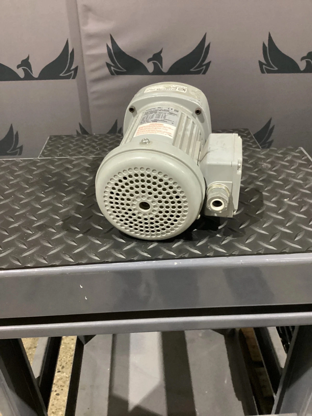 BROTHER G3L22N120-MF2AENX 0.125 HP Inline Gearmotor w/ Brake USED - Image 3