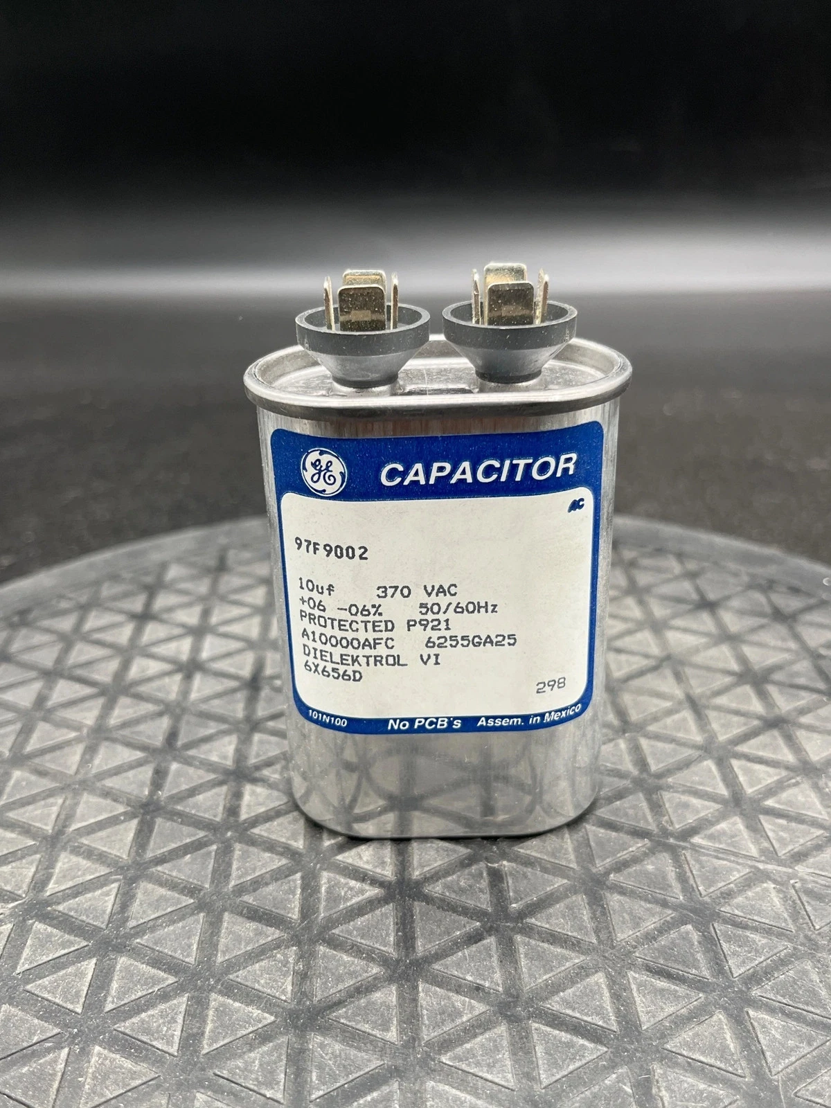 GENERAL ELECTRIC 97F9002 Capacitor 10µF 370VAC 50/60Hz NEW - Image 5
