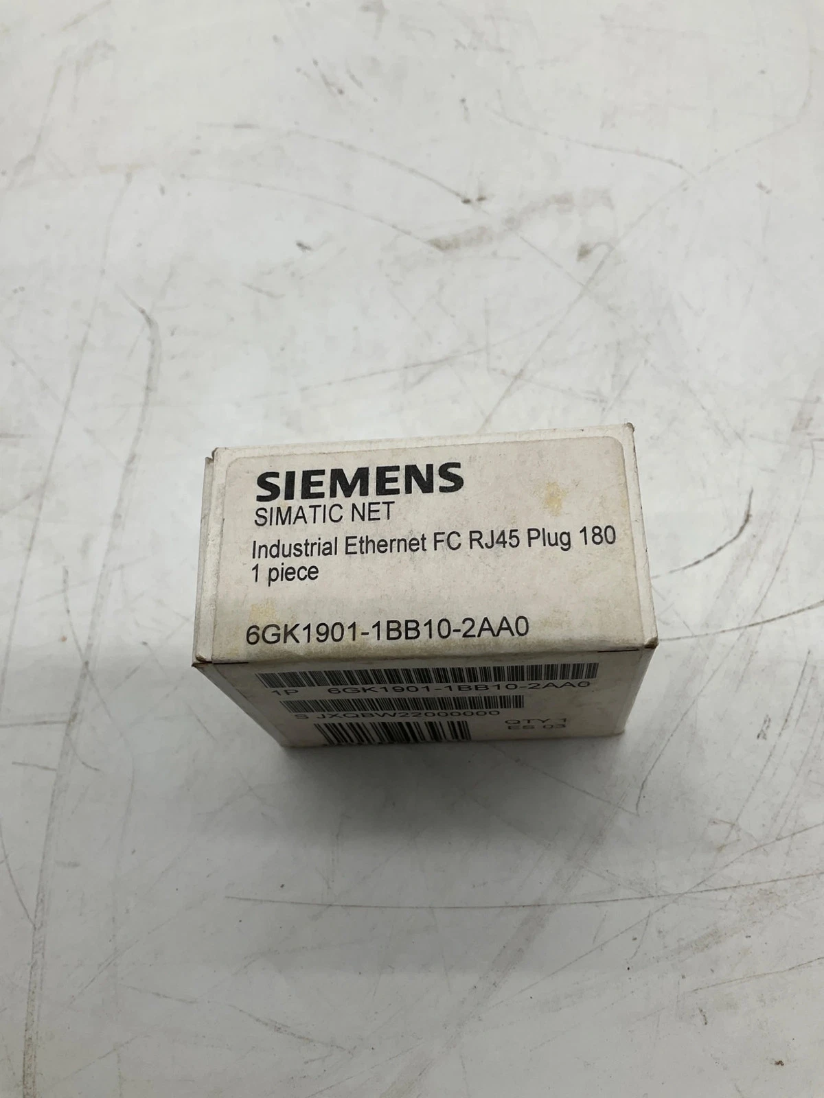 SIEMENS 6GK1901-1BB10-2AA0 Industrial Ethernet FC RJ45 Plug 180° NEW - Image 2