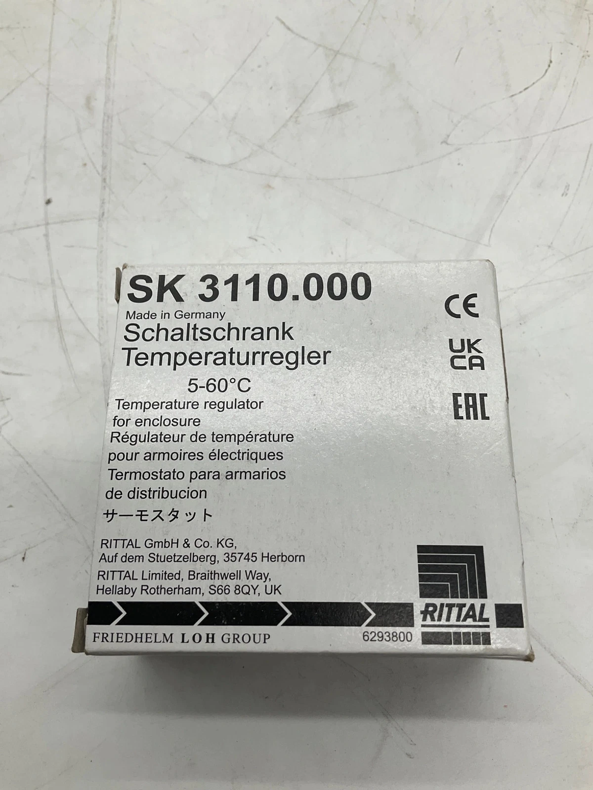 Rittal SK 3110.000 Enclosure Temperature Regulator 5-60°C NEW - Image 2