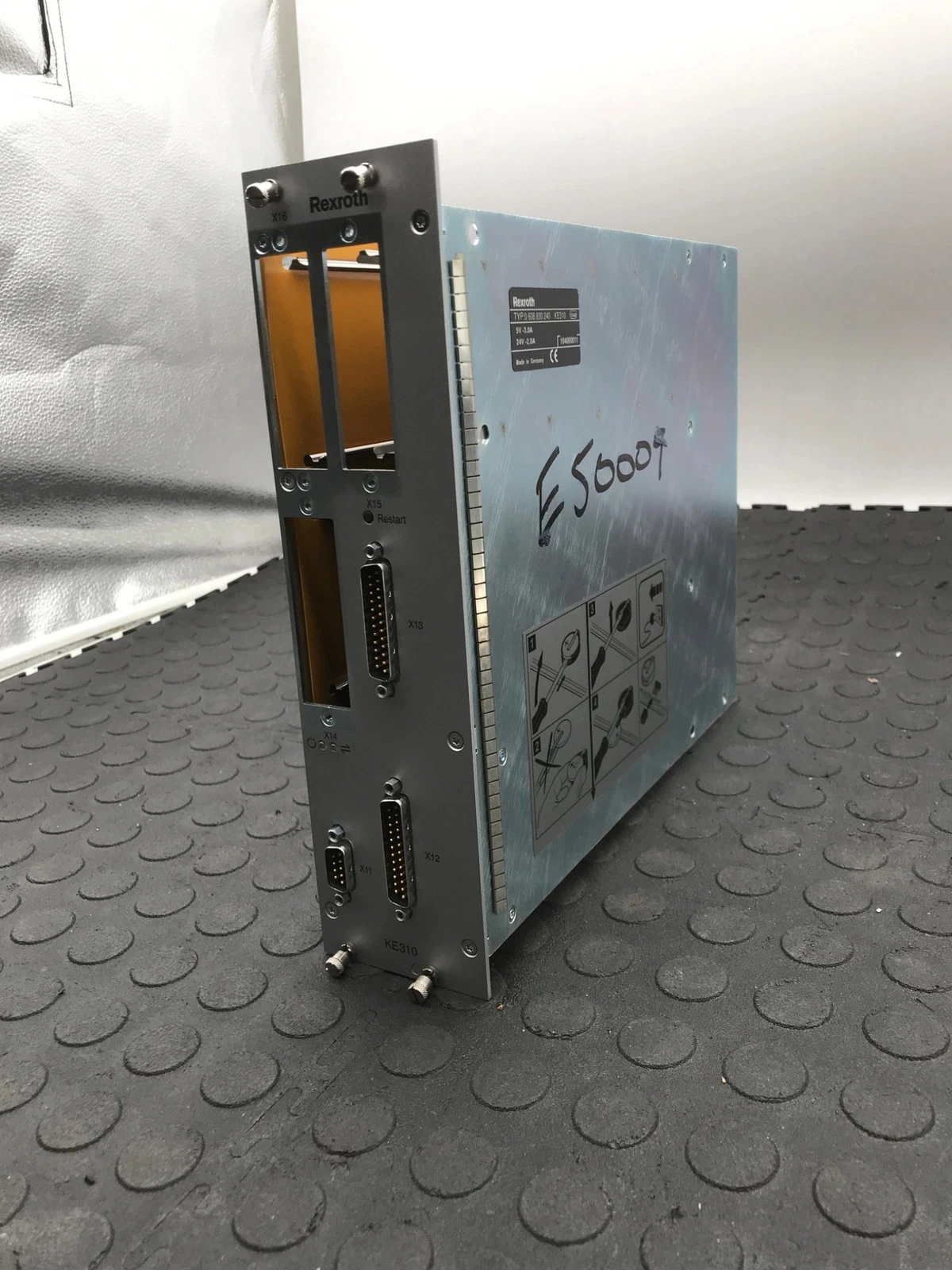 REXROTH 0 608 830 240 KE310 Control Interface Module USED - Image 2