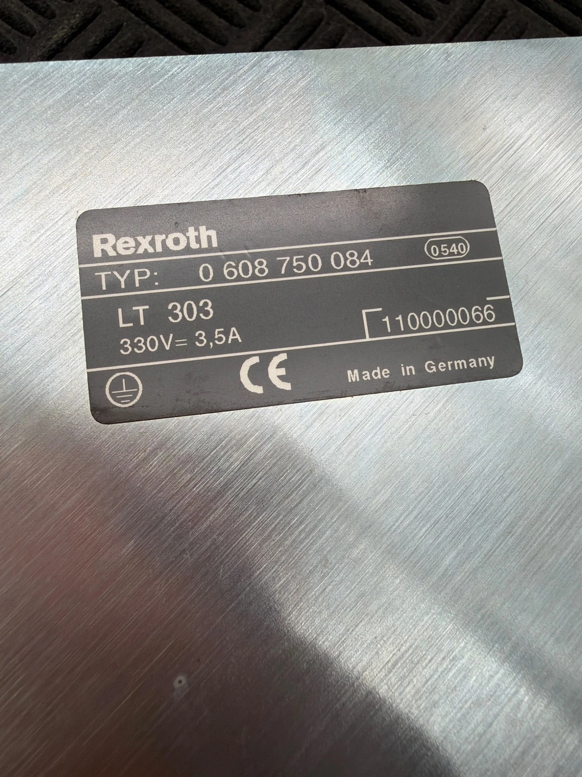 BOSCH REXROTH 0 608 750 084 LT 303 Power Supply Module USED - Image 6
